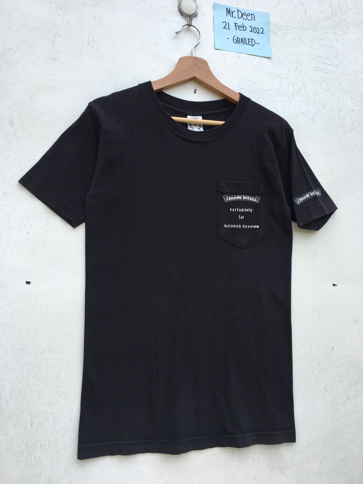 Chrome Hearts Rarest Chrome Hearts exclusively for United Arrows Tshirt Size US S / EU 44-46 / 1 - 3 Thumbnail