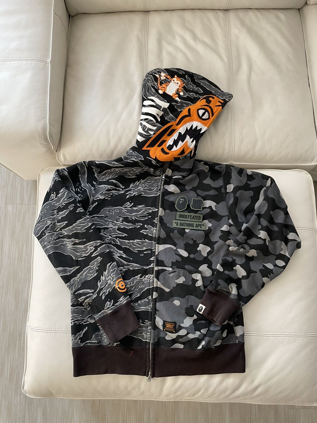 Bape undefeated tiger on sale shark