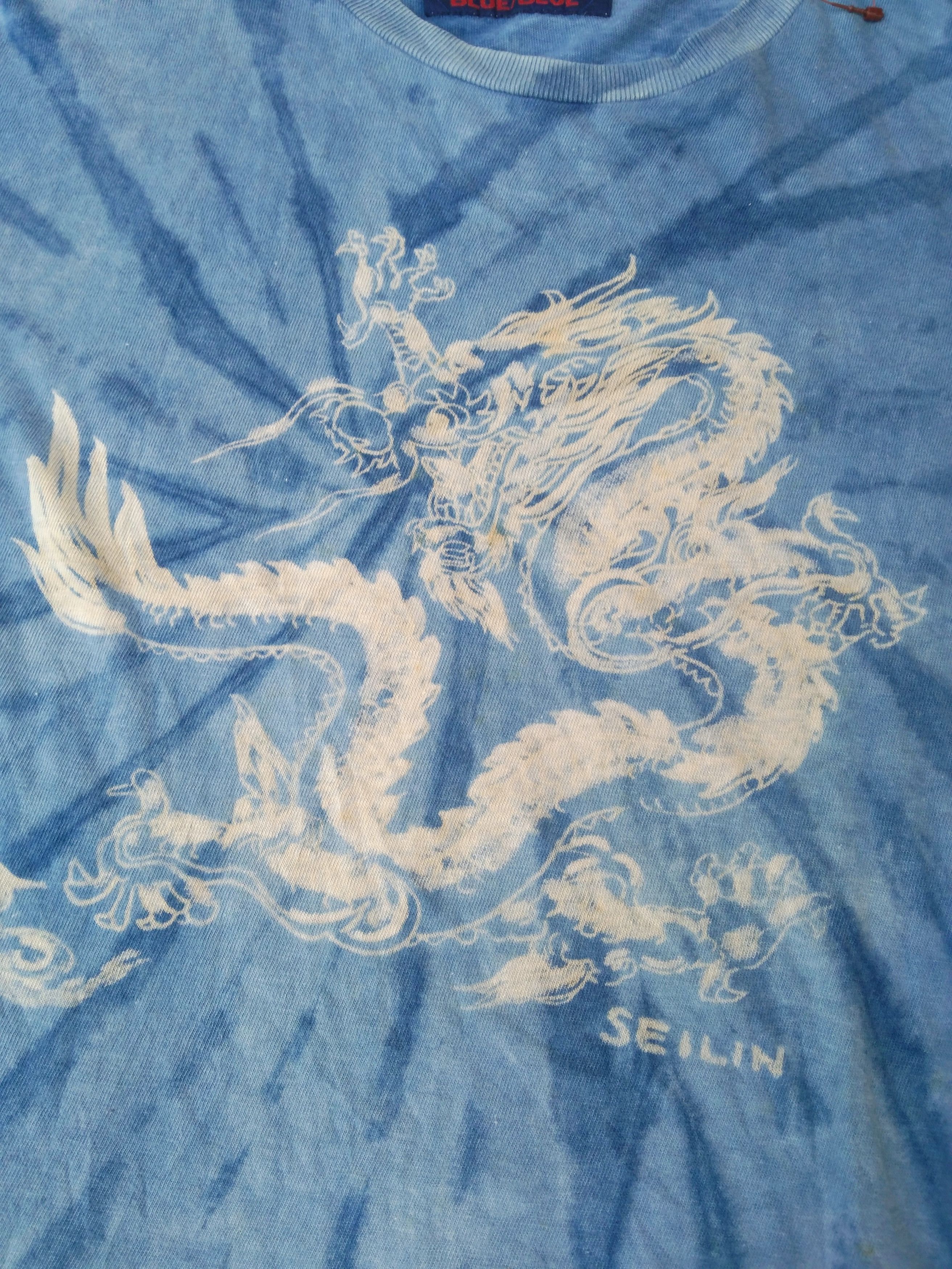 Blue Blue Japan Vintage Blue Blue Japan T Shirt Very Rare Size US S / EU 44-46 / 1 - 3 Thumbnail