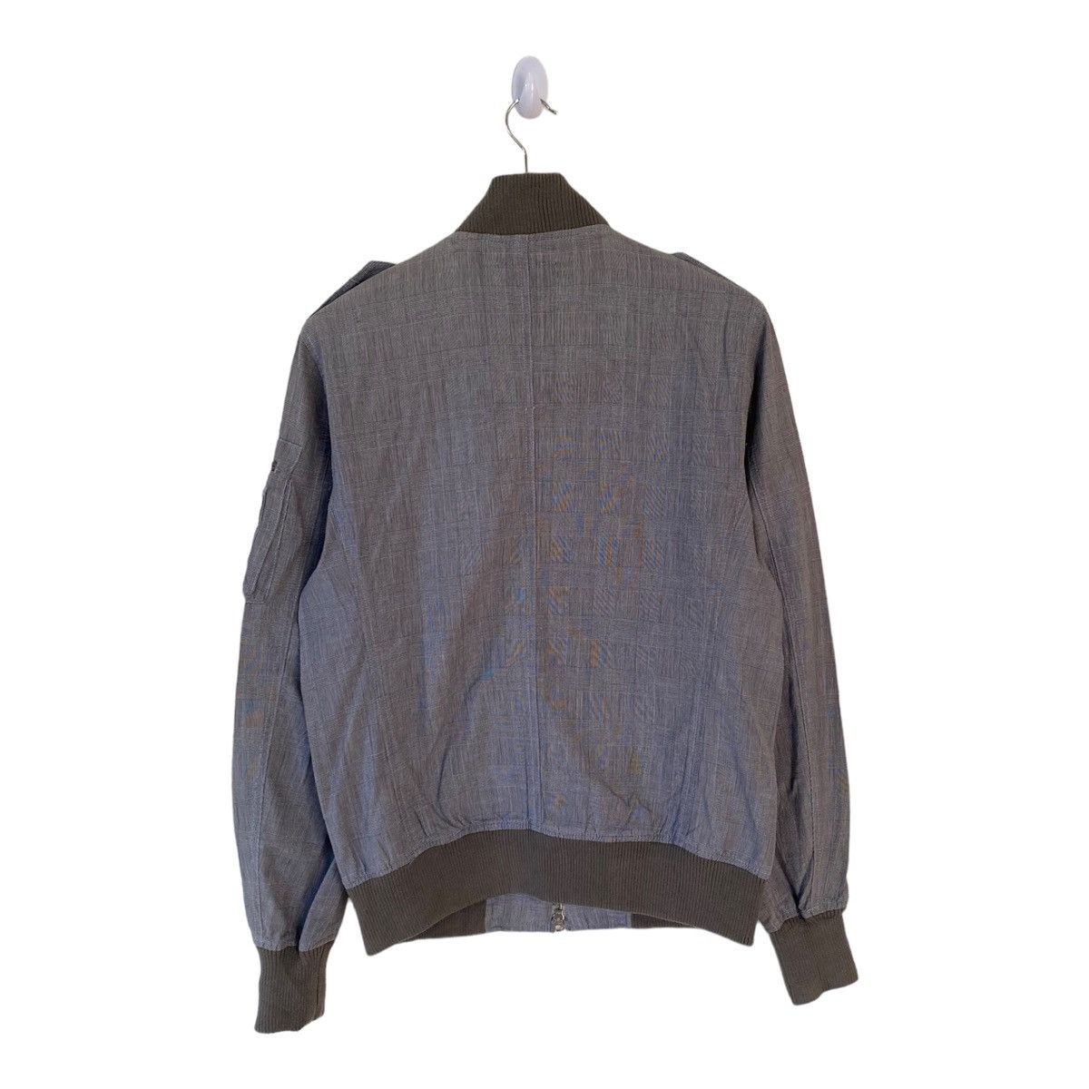 Issey Miyake ARCHIVAL TAKEO KIKUCHI JAPAN MINIMAL BOMBER JACKET Size US S / EU 44-46 / 1 - 2 Thumbnail