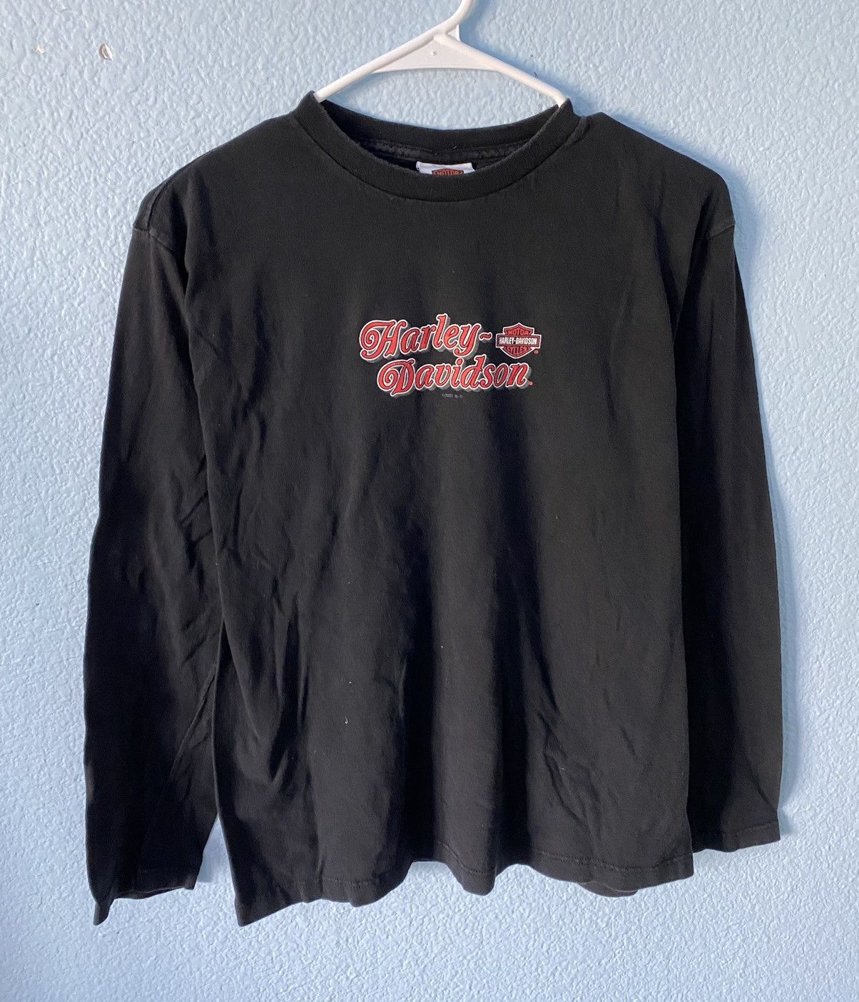 2000'S Harley-Davidson Advertising Sweatshirt, Men's XL unclear gray type Vintage Second Hand