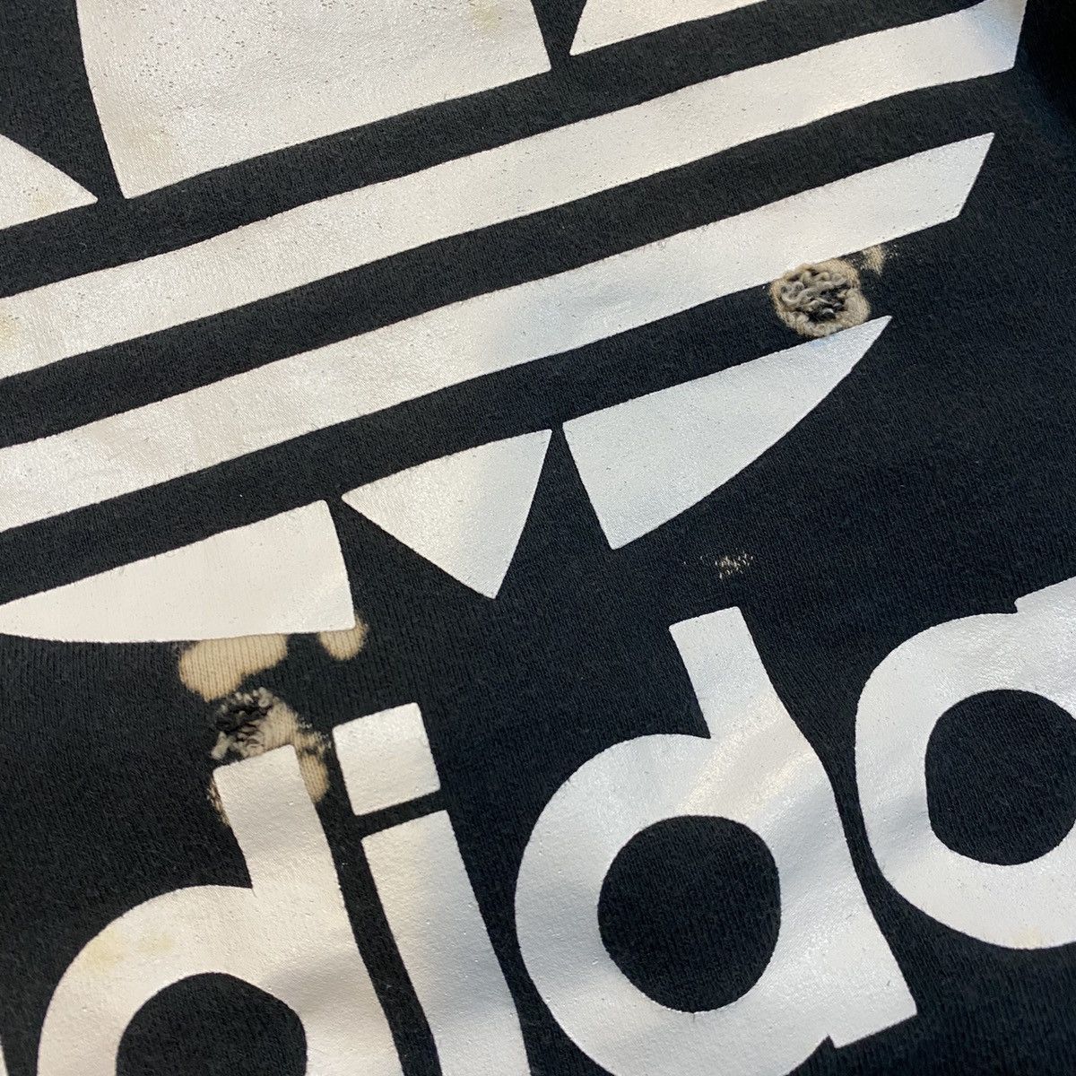 Adidas VINTAGE‼️Adidas Big Logo Trefoil Adjustable Sweaters Size US L / EU 52-54 / 3 - 6 Thumbnail