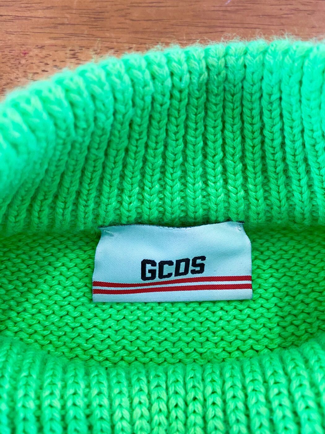 GCDS Oversized Logo Knit Sweater Size US L / EU 52-54 / 3 - 5 Thumbnail