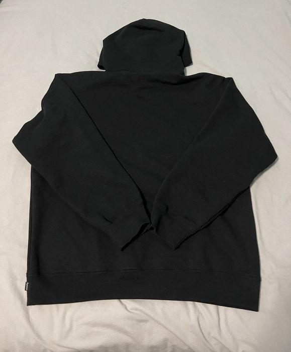 Supreme Supreme Burberry Box Logo Hooded Sweatshirt Black