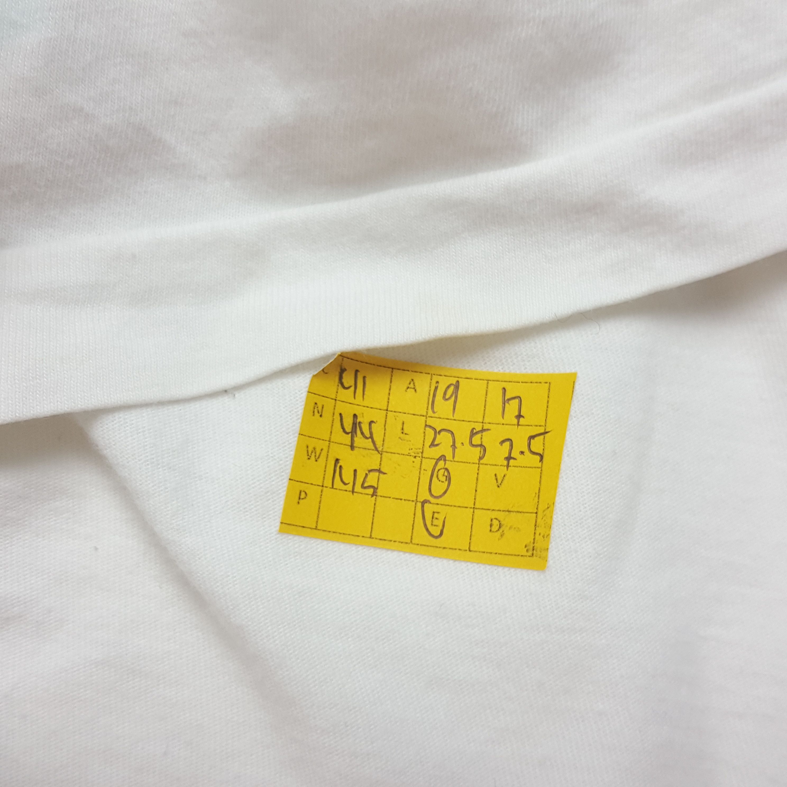 Emporio Armani × Vintage Vintage 80's EMPORIO ARMANI Photo By Bruce Weber T-Shirt Size US M / EU 48-50 / 2 - 5 Thumbnail
