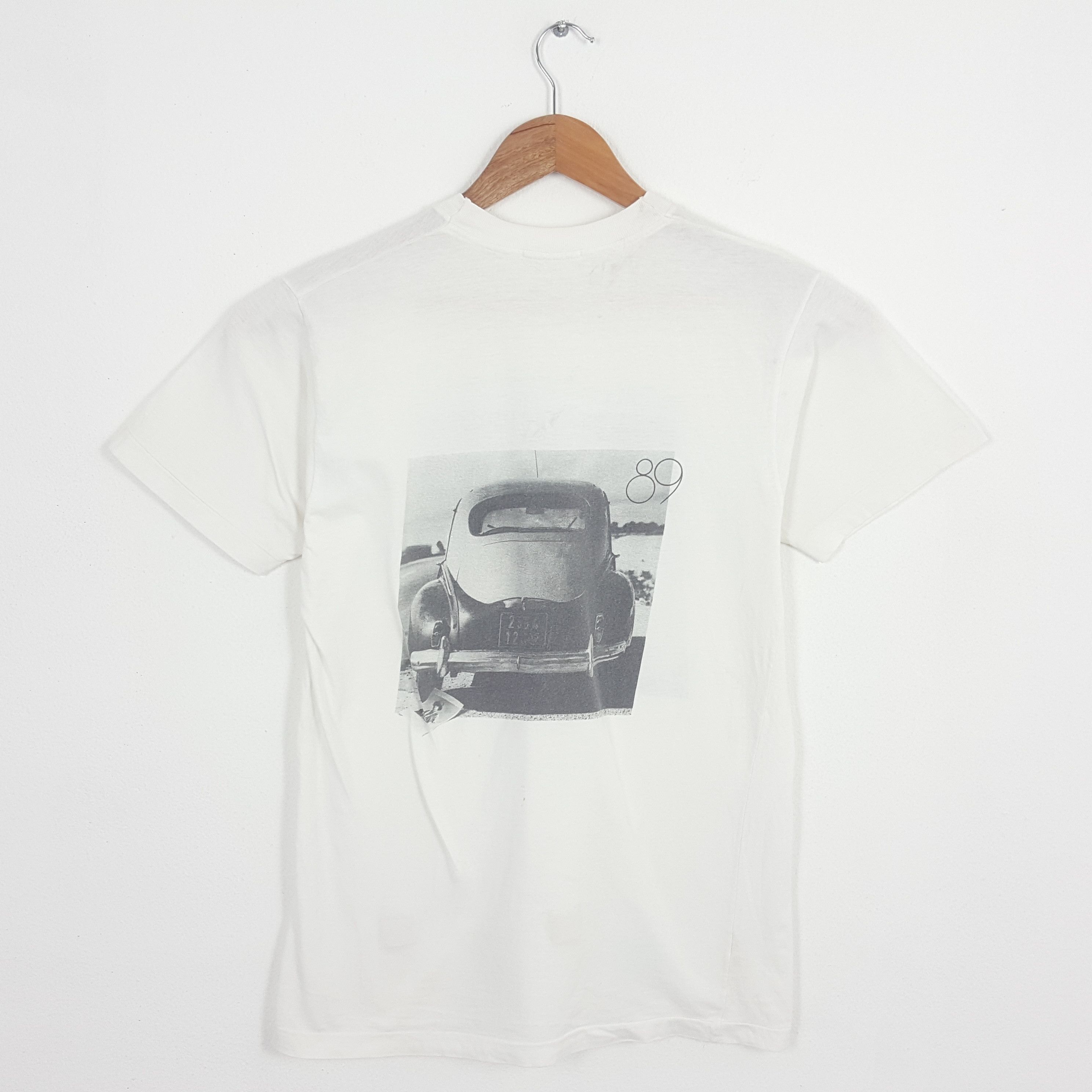 Emporio Armani × Vintage Vintage 80's EMPORIO ARMANI Photo By Bruce Weber T-Shirt Size US M / EU 48-50 / 2 - 4 Thumbnail