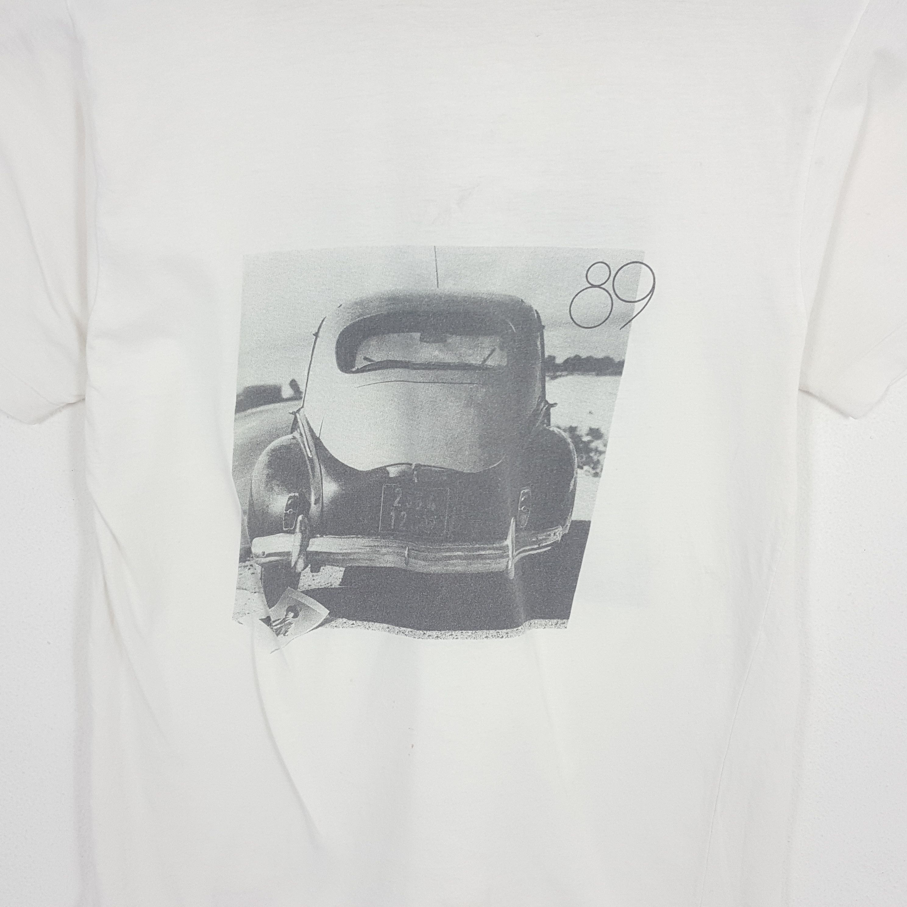 Emporio Armani × Vintage Vintage 80's EMPORIO ARMANI Photo By Bruce Weber T-Shirt Size US M / EU 48-50 / 2 - 3 Thumbnail