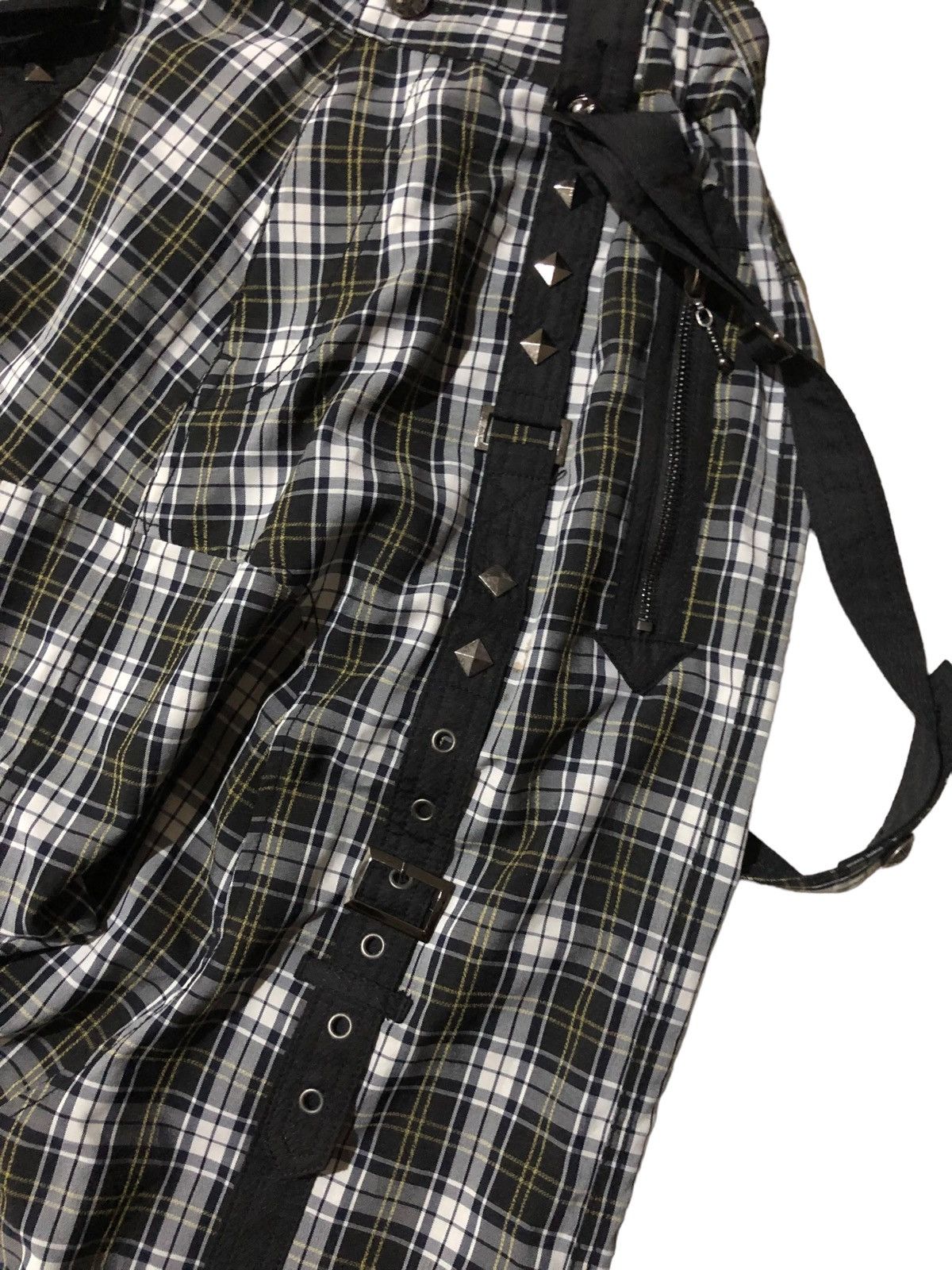 A.F.F.A. Y2K Algonquins 🇯🇵 Adjusted Bondage Strap Drop Crotch Pants Size US 30 / EU 46 - 5 Thumbnail