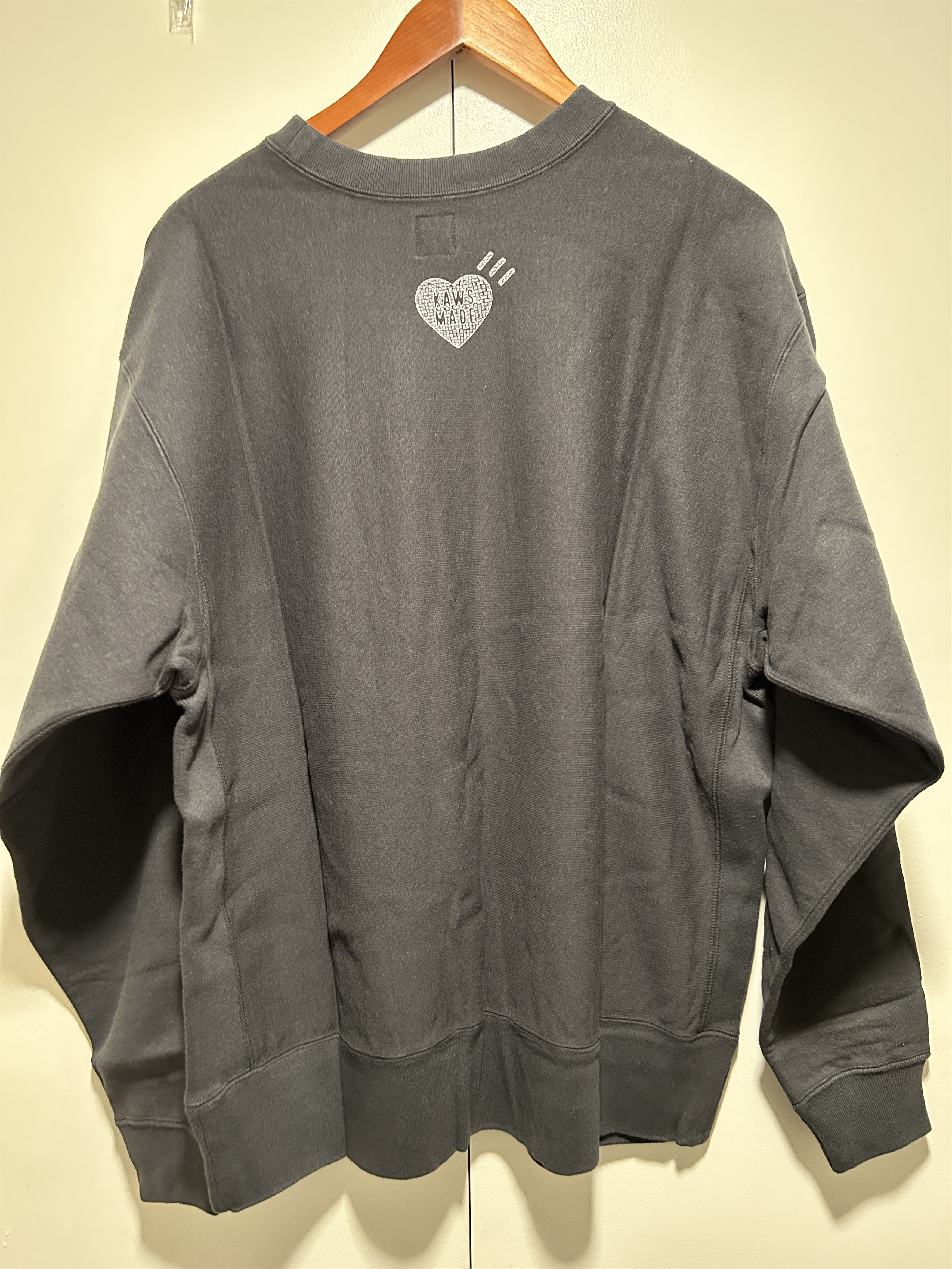 Human Made × Kaws Human Made × Kaws SWEATSHIRT KAWS #2 size XXL black Duck Size US XXL / EU 58 / 5 - 4 Thumbnail
