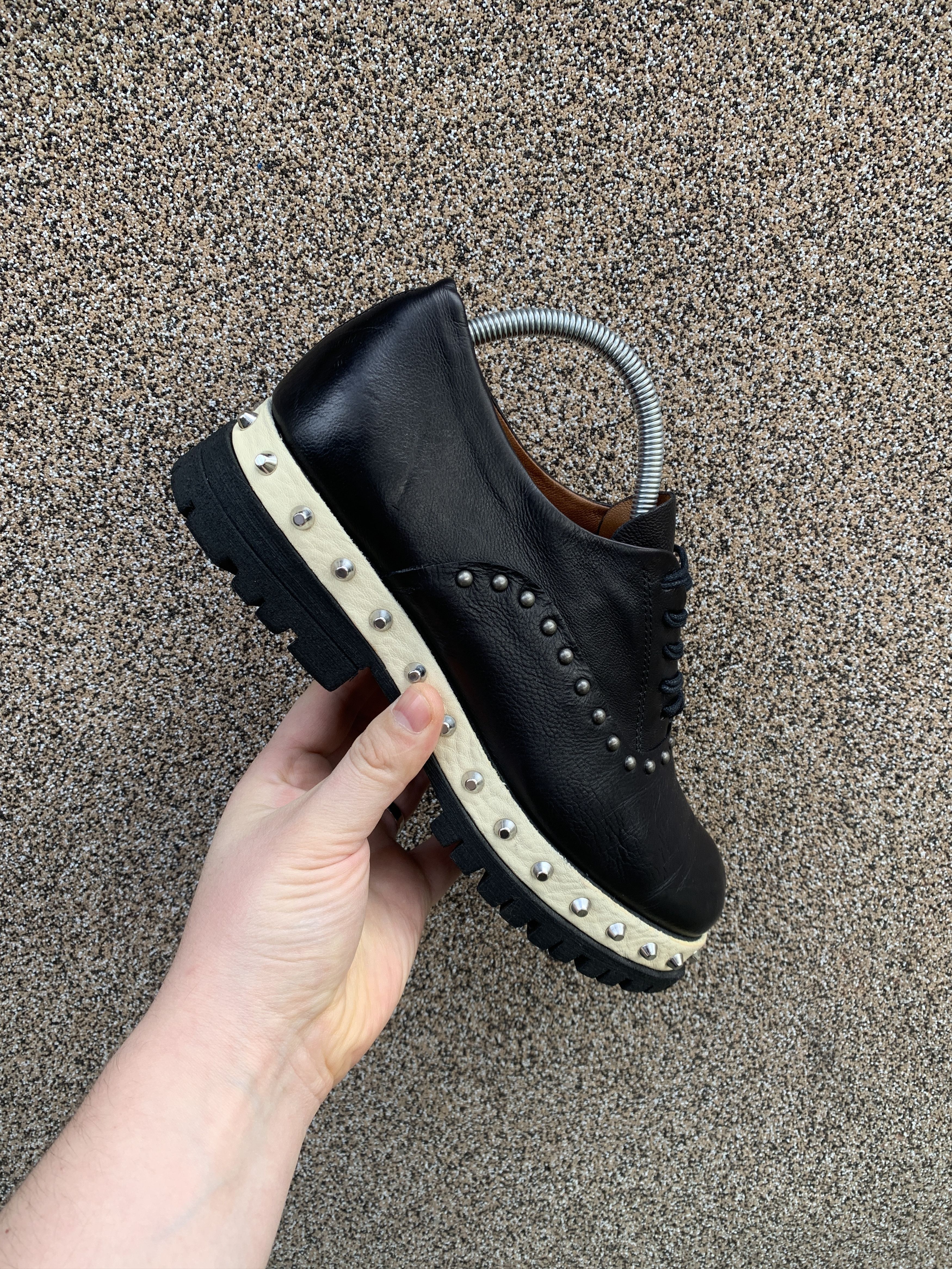 Leather A.S. 98 Leather Shoes Size US 10 / IT 40 - 1 Thumbnail