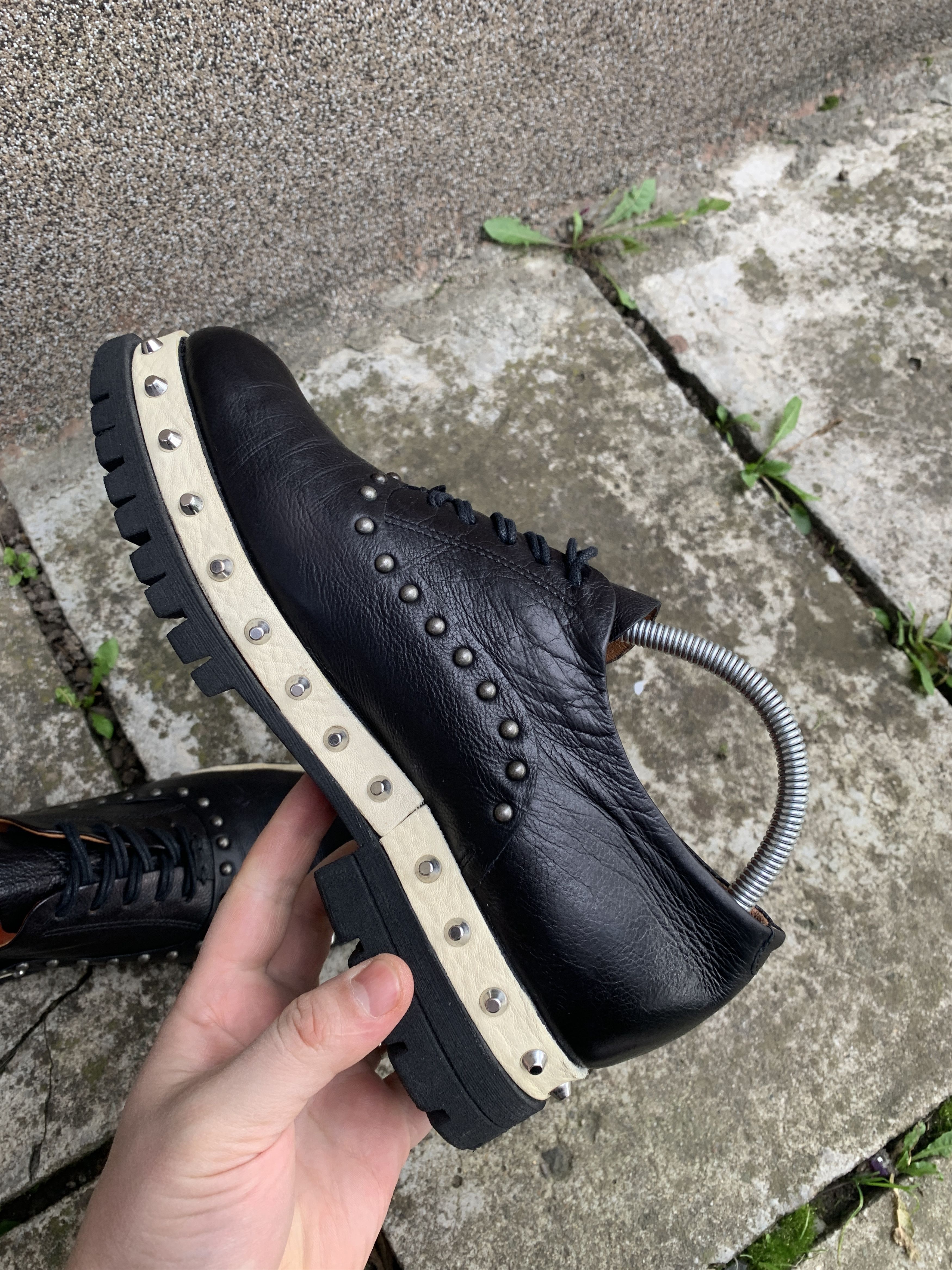 Leather A.S. 98 Leather Shoes Size US 10 / IT 40 - 7 Thumbnail