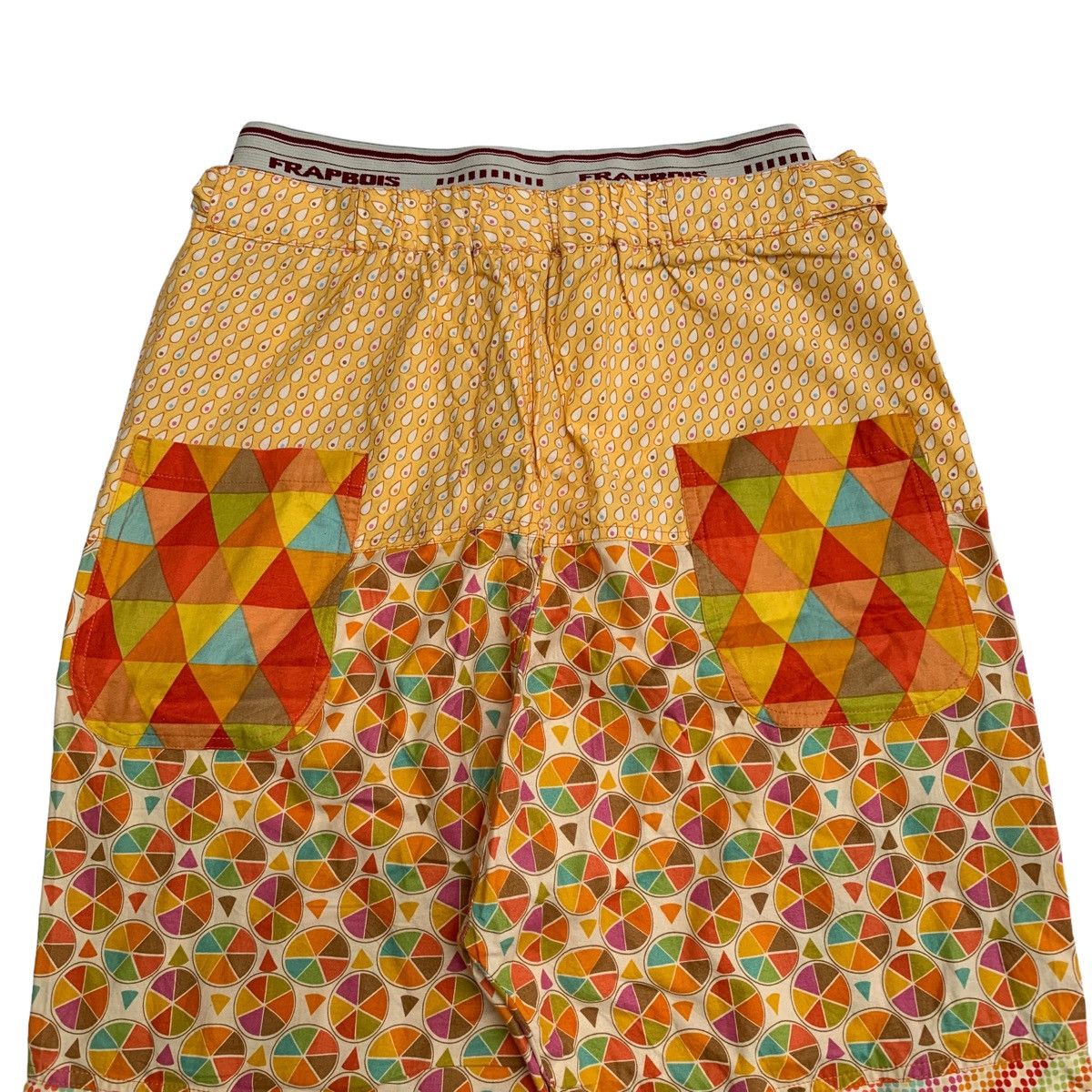 Frapbois Y2k Frapbois multi color trousers psychedelic pattern Size 29" - 5 Thumbnail