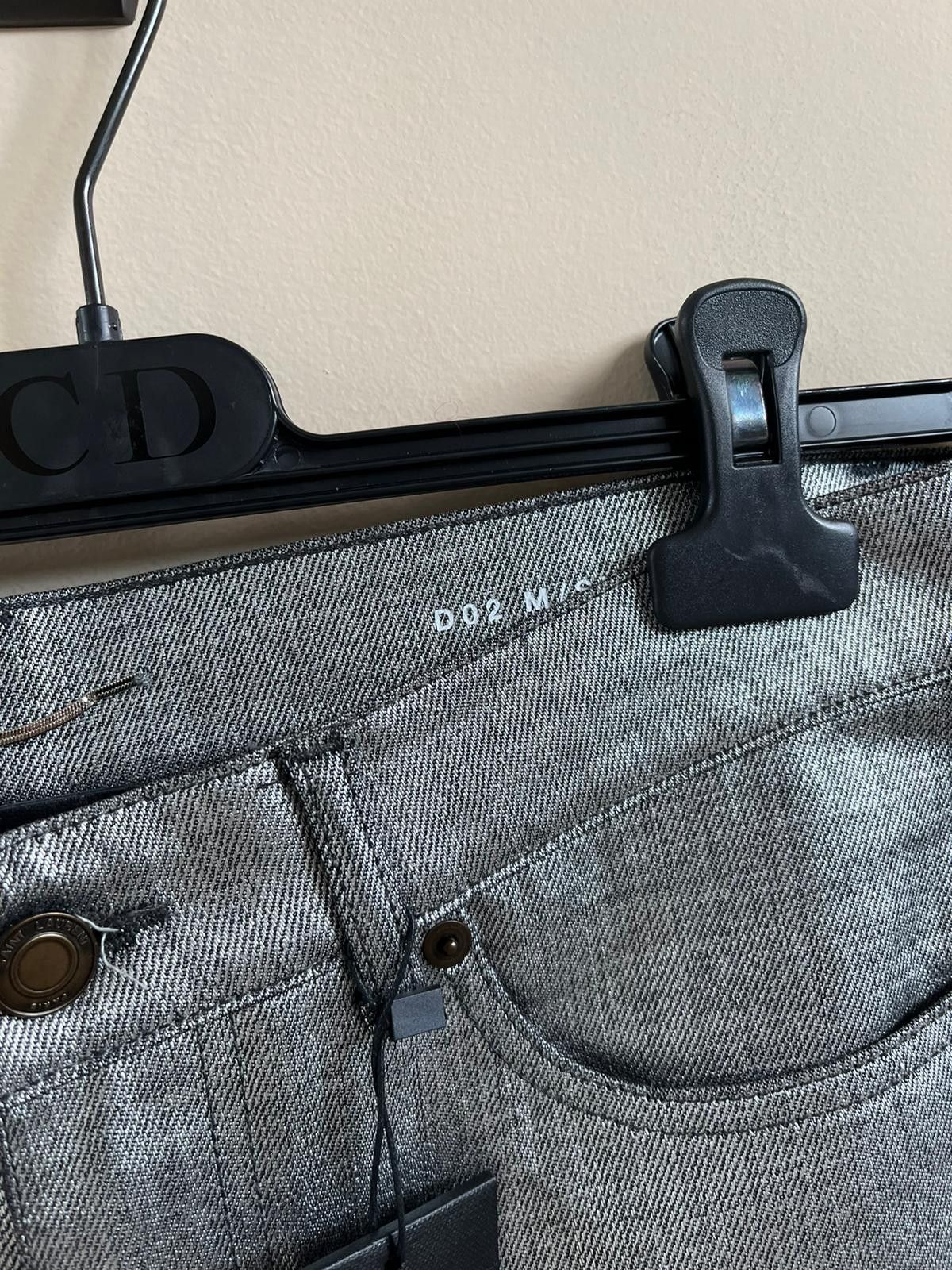 Saint Laurent Paris o1rshd1 D02 Denim in Silver Size US 30 / EU 46 - 8 Thumbnail