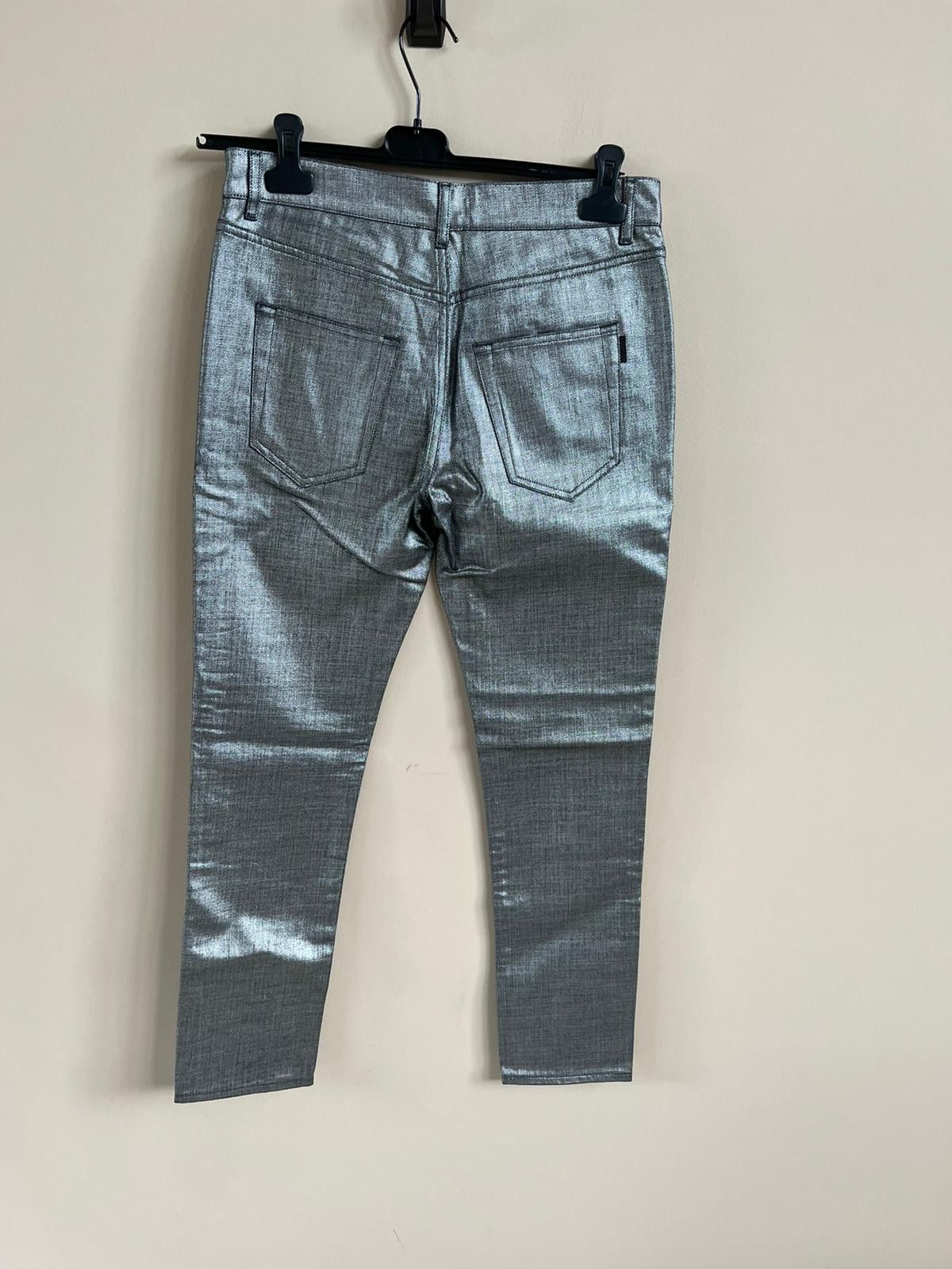 Saint Laurent Paris o1rshd1 D02 Denim in Silver Size US 30 / EU 46 - 12 Thumbnail