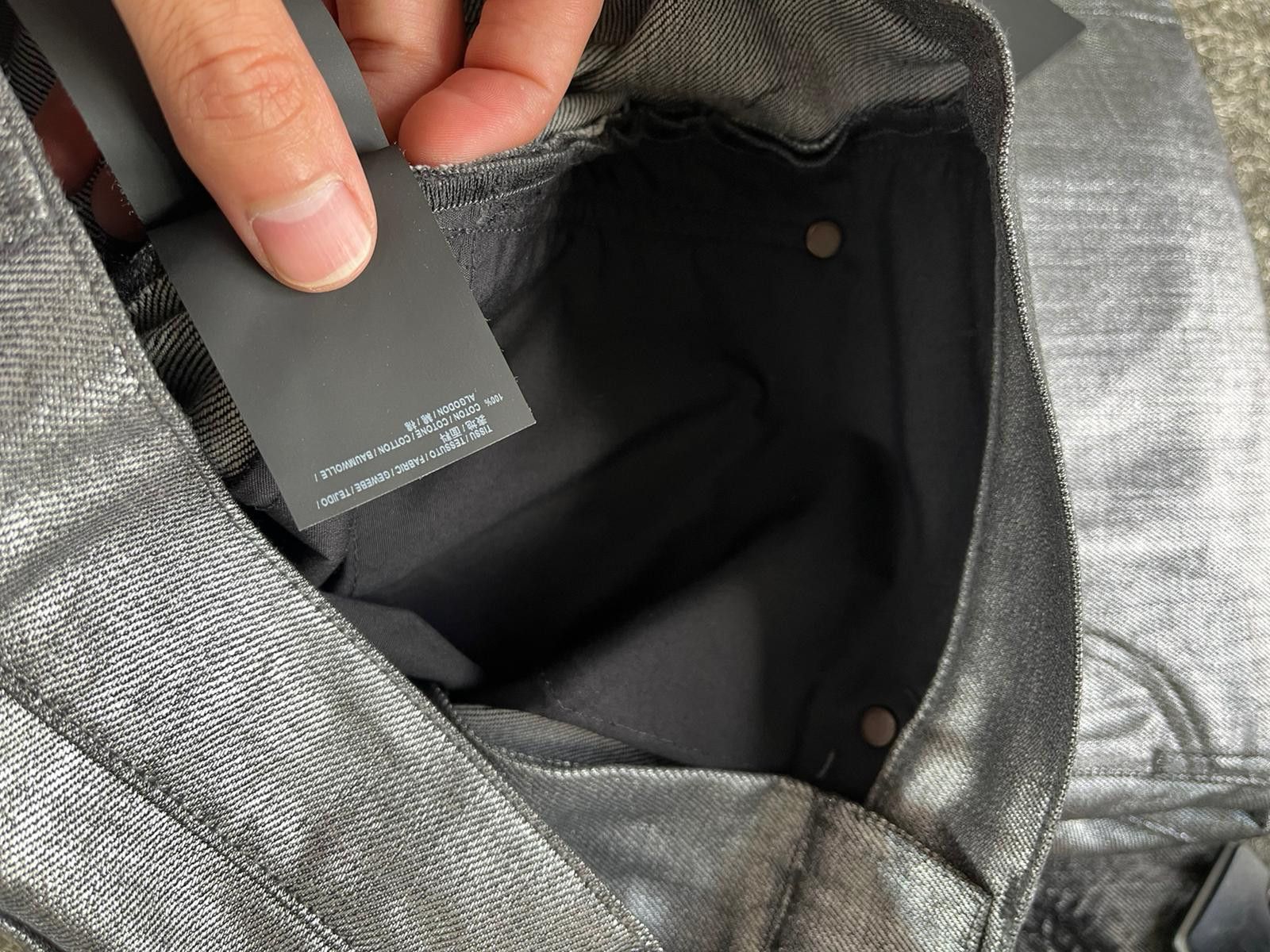Saint Laurent Paris o1rshd1 D02 Denim in Silver Size US 30 / EU 46 - 13 Thumbnail