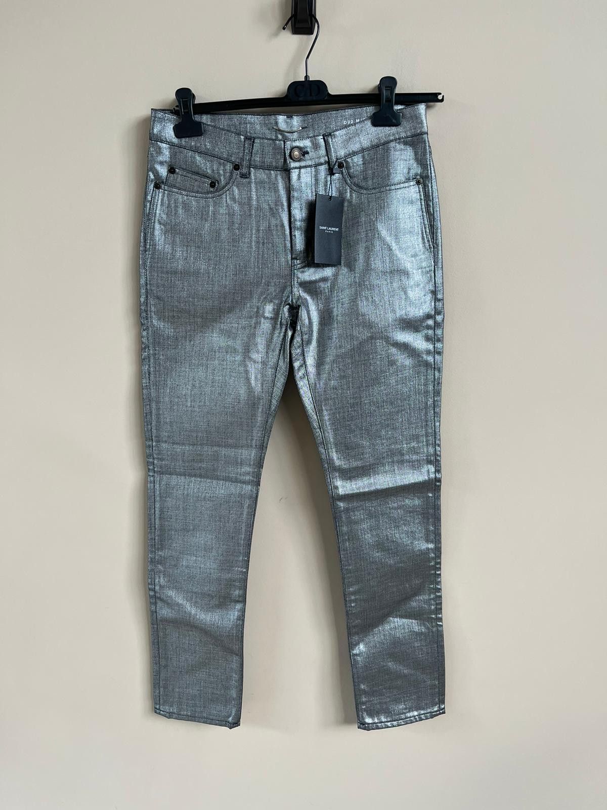 Saint Laurent Paris o1rshd1 D02 Denim in Silver Size US 30 / EU 46 - 3 Thumbnail