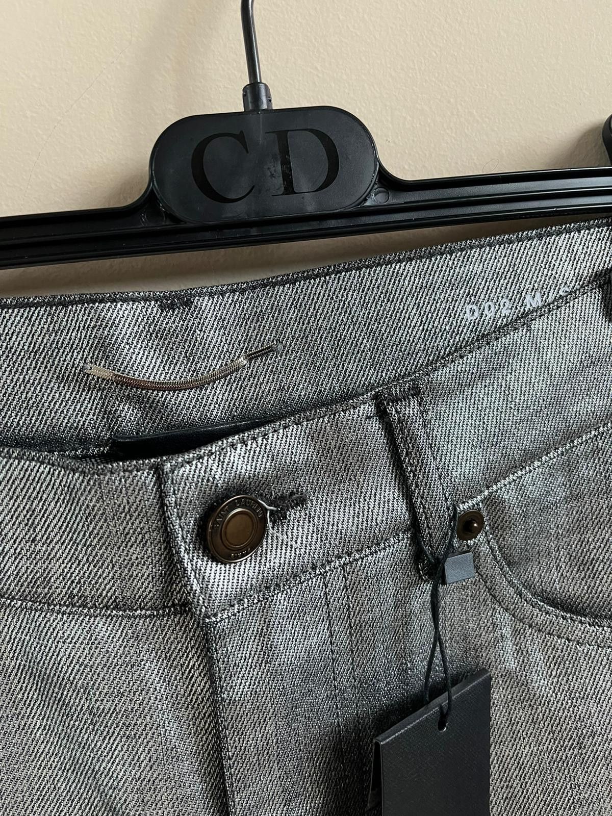 Saint Laurent Paris o1rshd1 D02 Denim in Silver Size US 30 / EU 46 - 5 Thumbnail