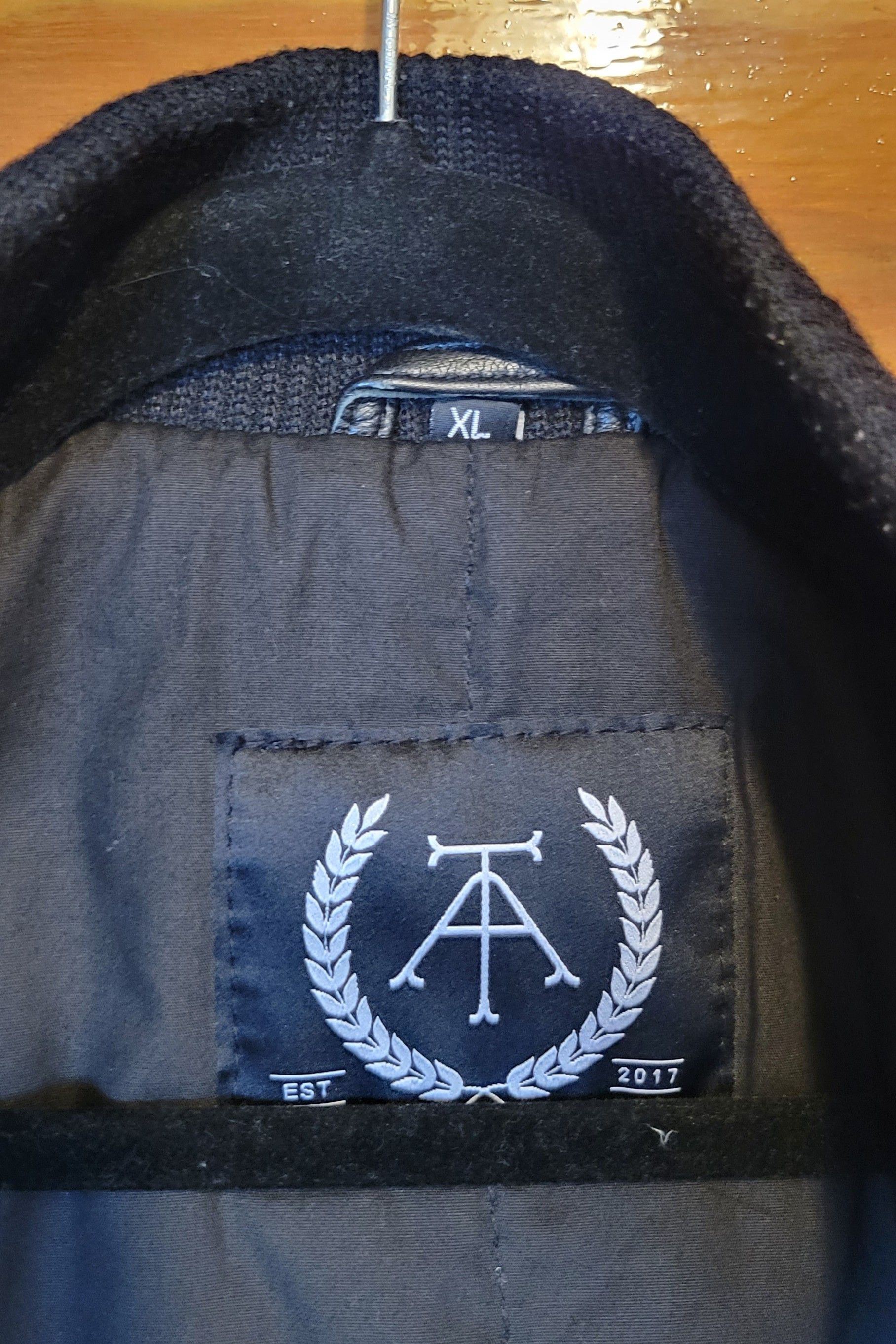 Genuine Leather Threads of Apollo Leather Bomber Jacket Size US L / EU 52-54 / 3 - 7 Thumbnail