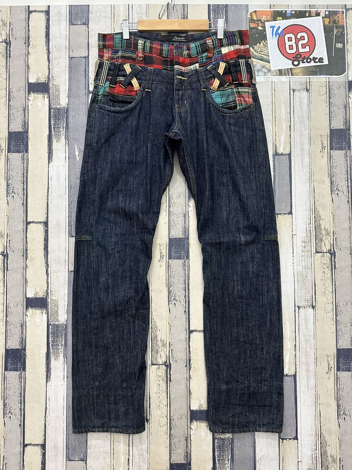 Dominate Handcrafted Jeans Double Waist