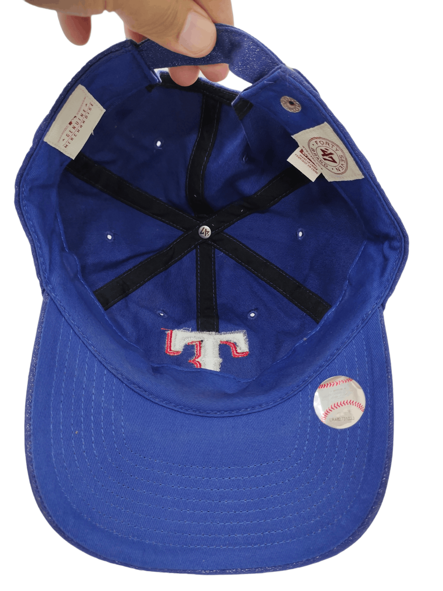 MLB Texas Rangers Team MLB Cap Hat Adjustable Size ONE SIZE - 5 Thumbnail