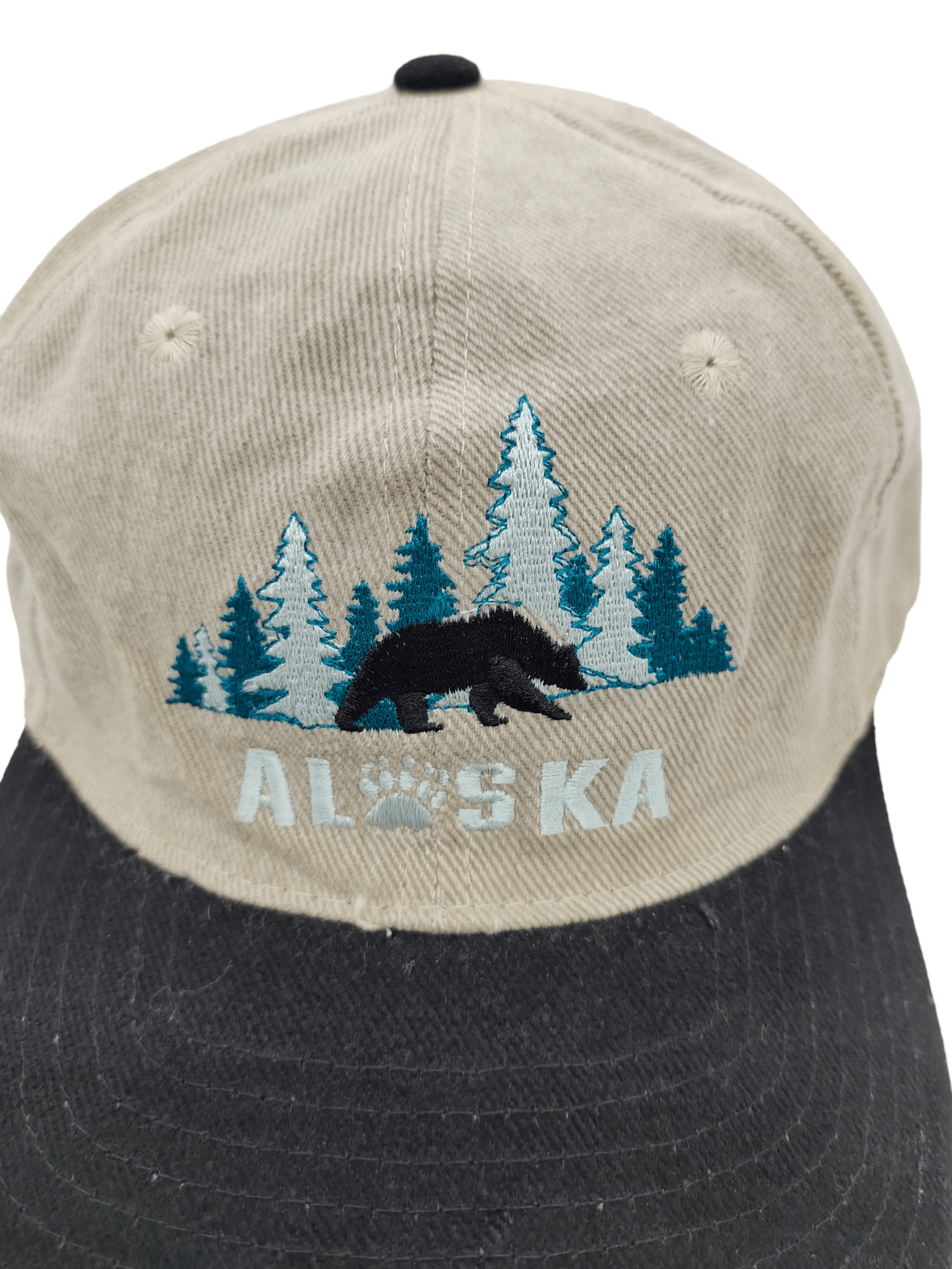 Habitat Vintage 90s Alaska Cap Hat Adjustable Size ONE SIZE - 2 Thumbnail