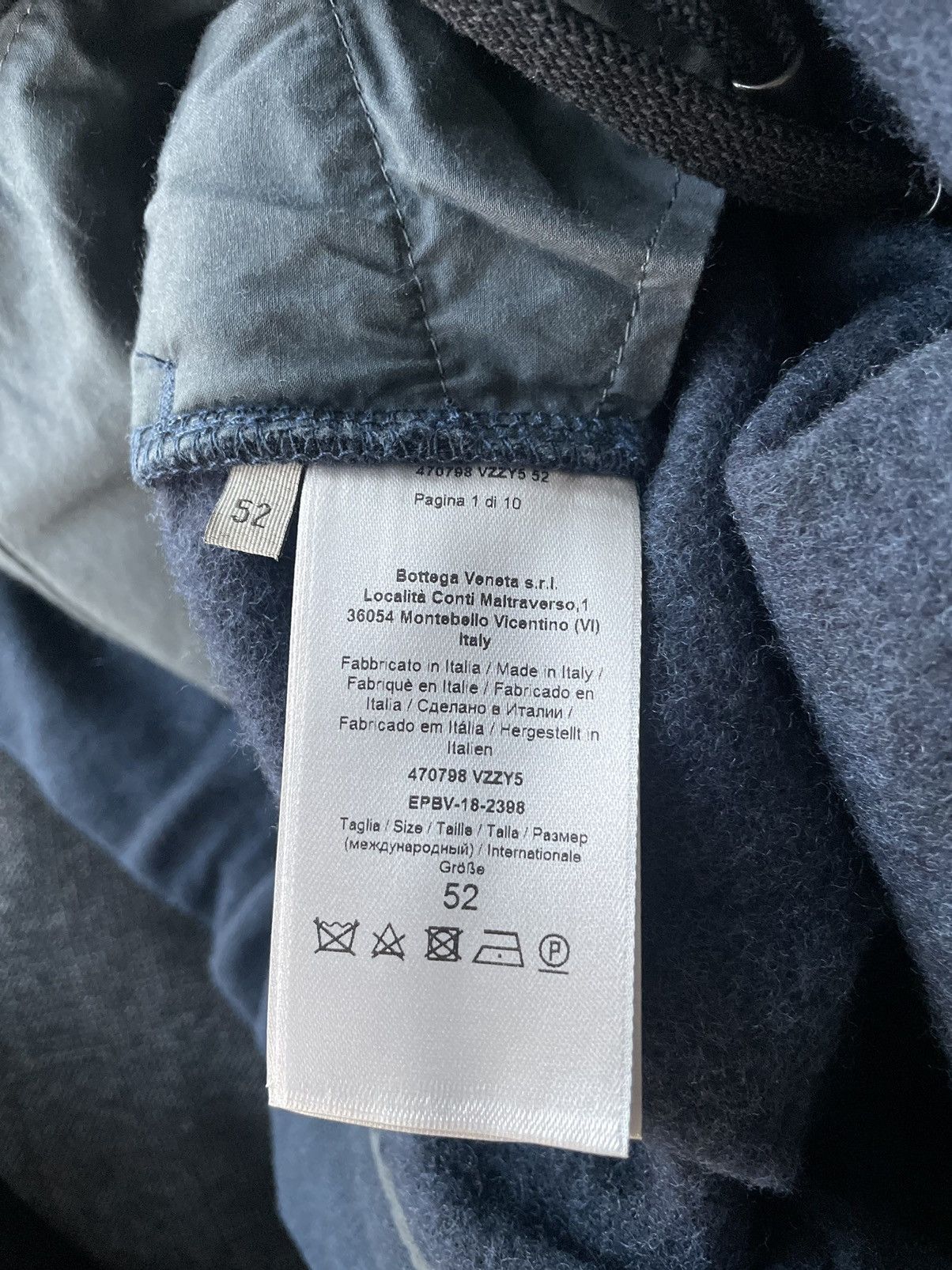 Bottega Veneta Runway Brand New $1,500 Woven Leather Pocket Sweatpants Size US 33 - 10 Thumbnail