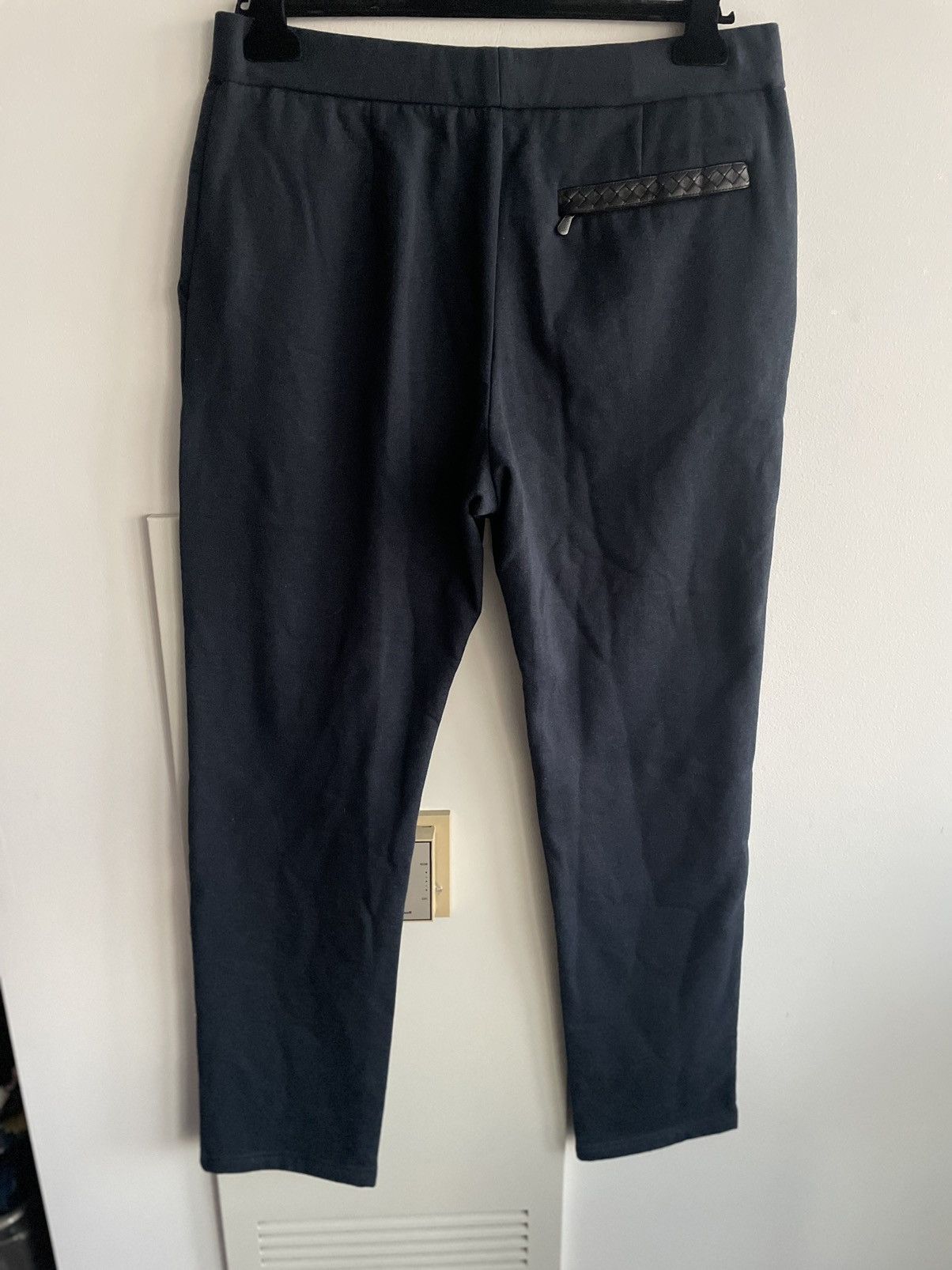 Bottega Veneta Runway Brand New $1,500 Woven Leather Pocket Sweatpants Size US 33 - 3 Thumbnail