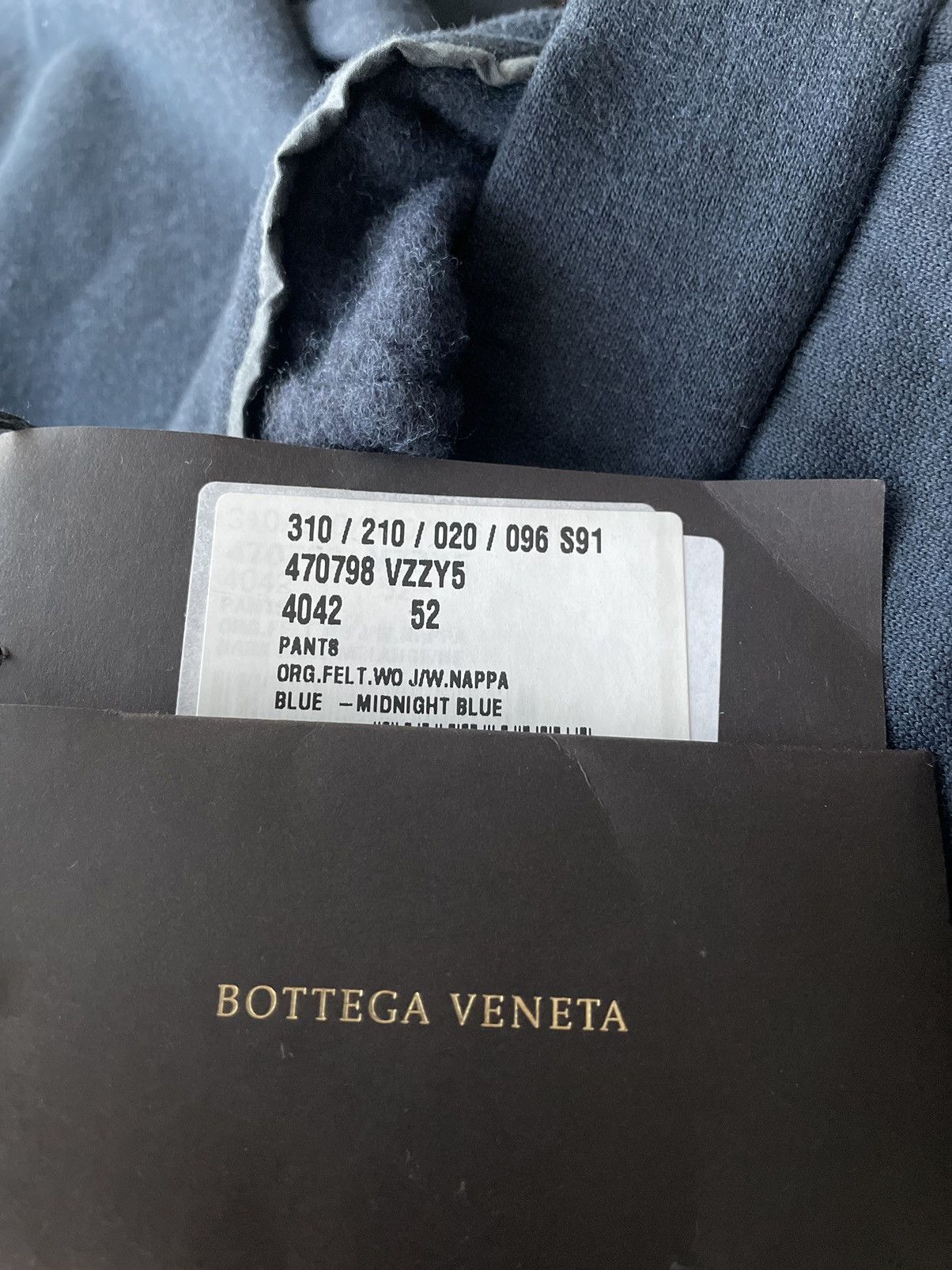 Bottega Veneta Runway Brand New $1,500 Woven Leather Pocket Sweatpants Size US 33 - 9 Thumbnail