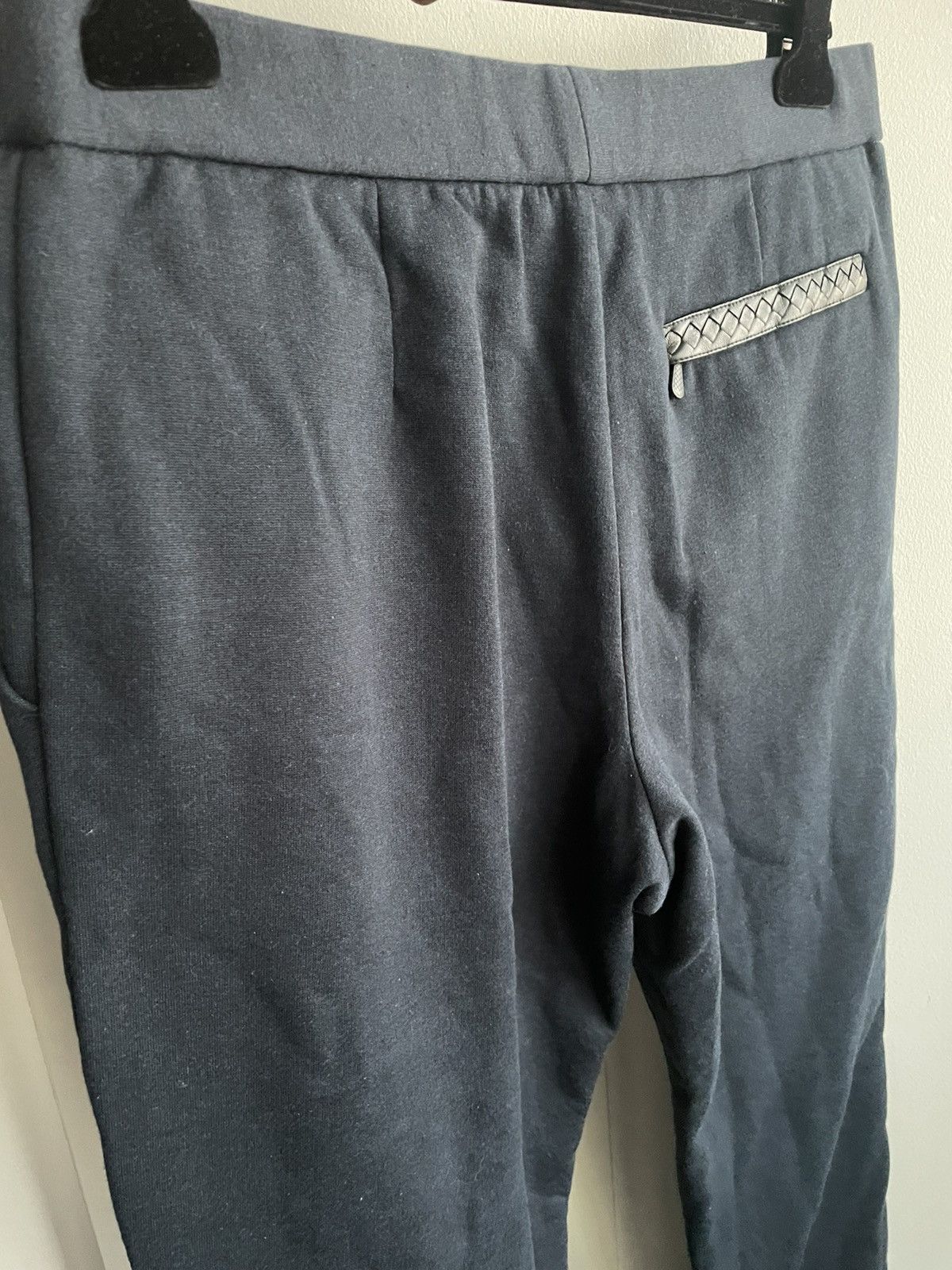 Bottega Veneta Runway Brand New $1,500 Woven Leather Pocket Sweatpants Size US 33 - 15 Thumbnail