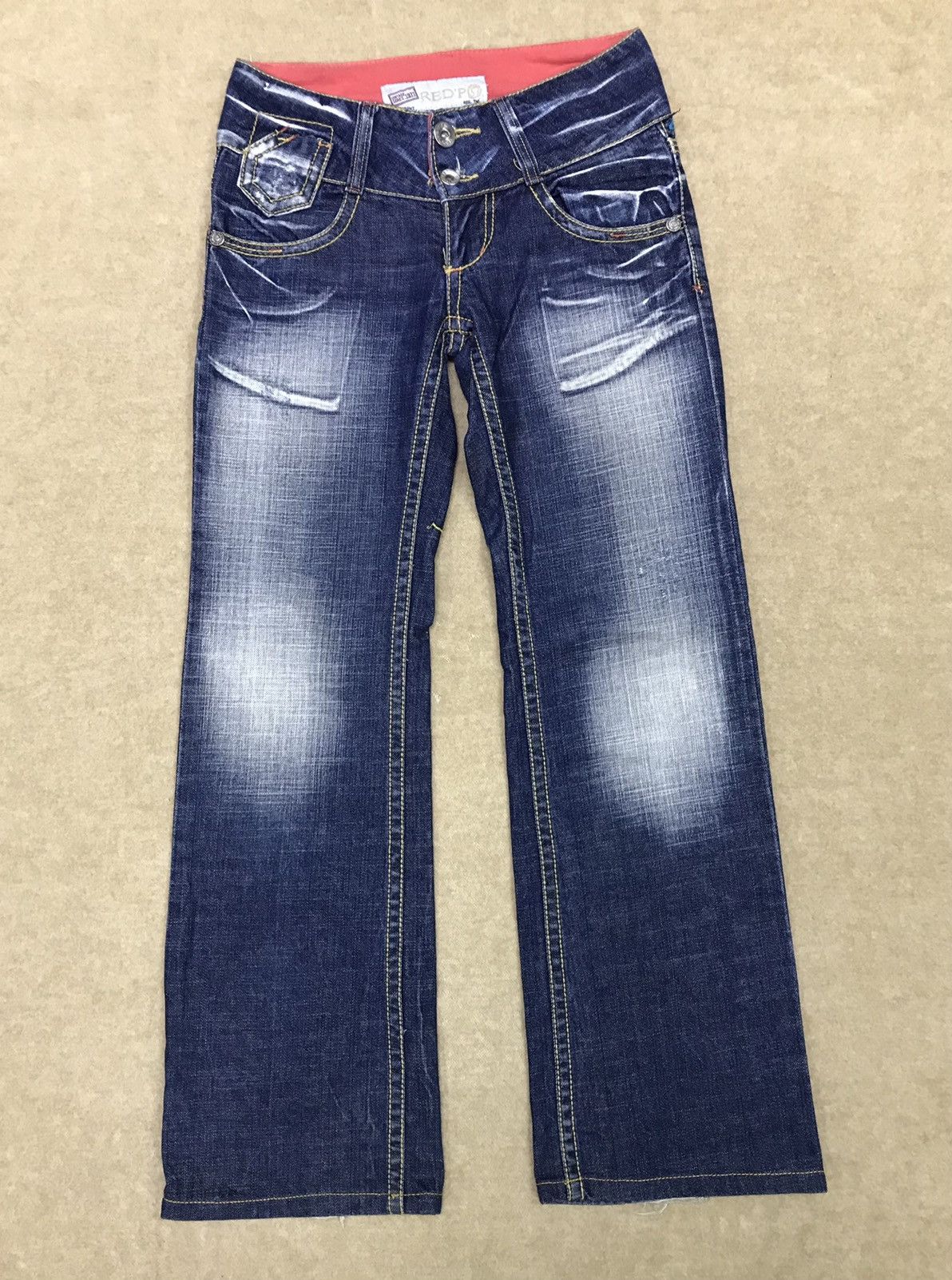 Japanese Brand Red Pepper Denim Woman Size US 29 - 2 Thumbnail