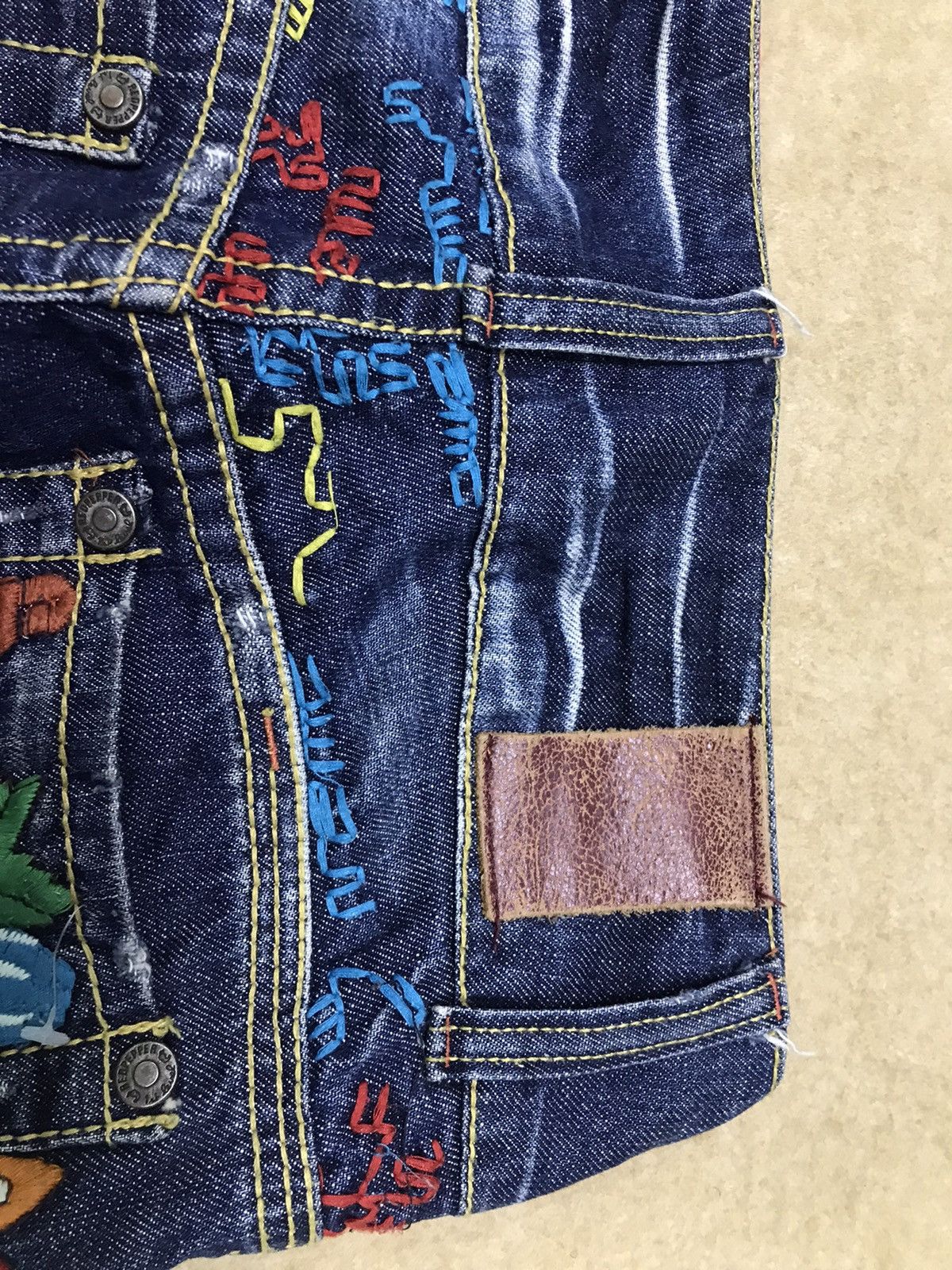 Japanese Brand Red Pepper Denim Woman Size US 29 - 5 Thumbnail