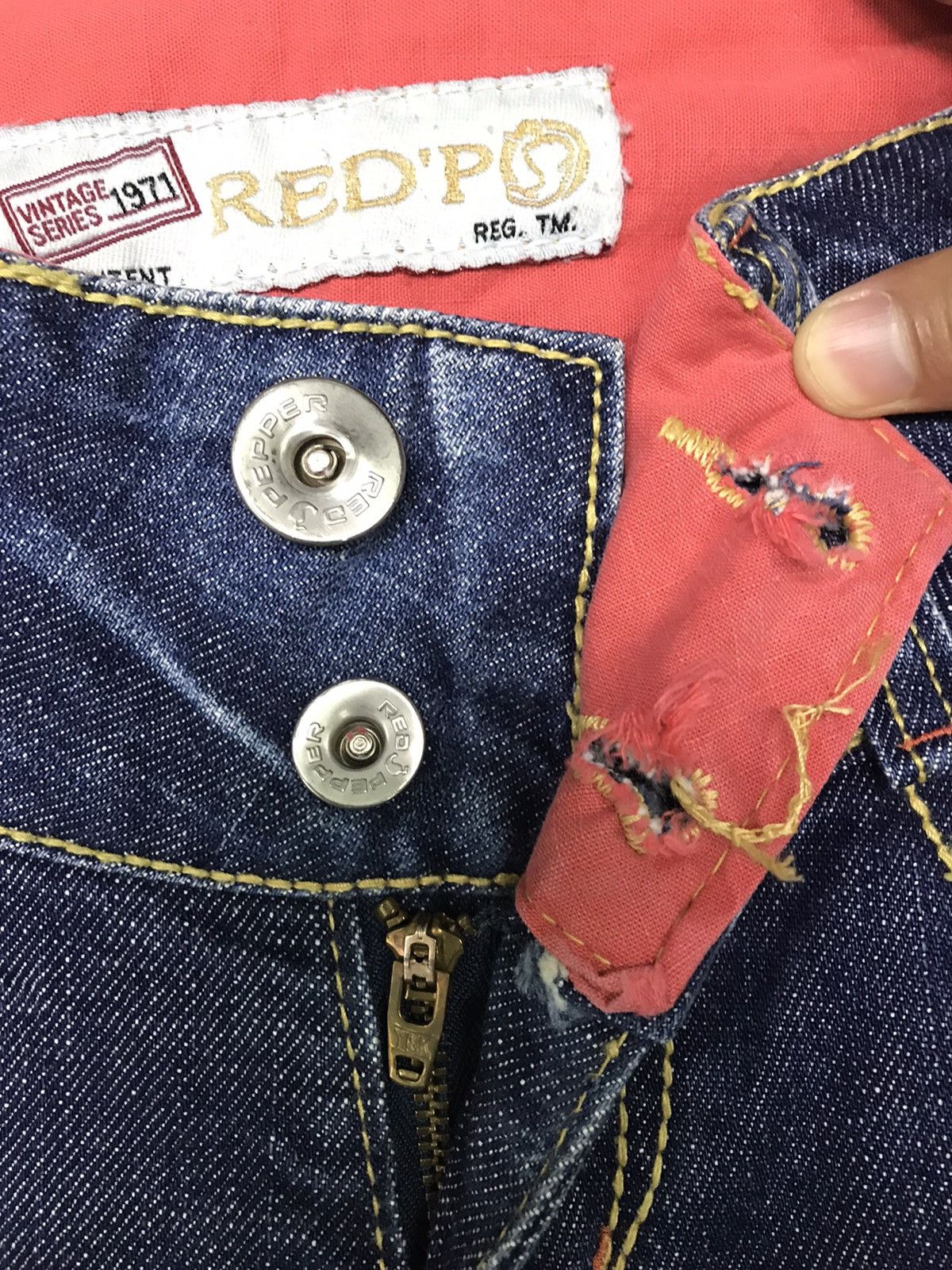 Japanese Brand Red Pepper Denim Woman Size US 29 - 7 Thumbnail