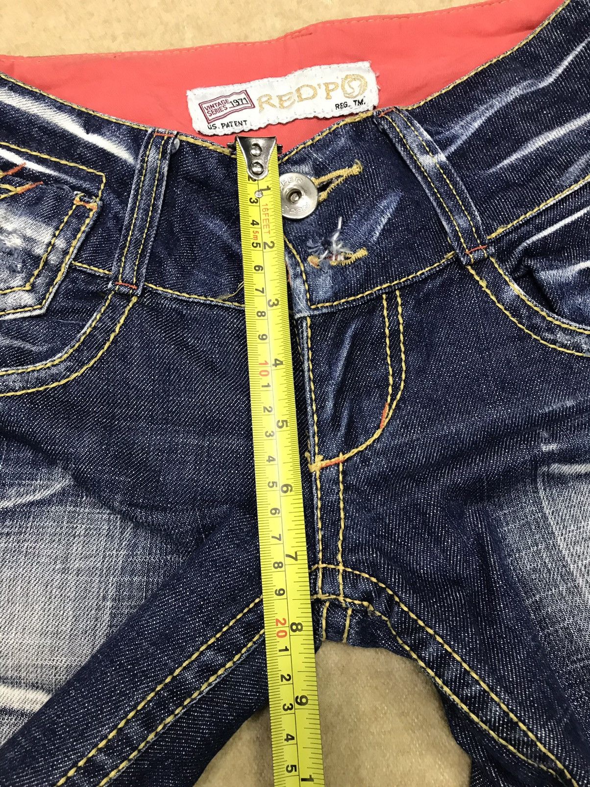 Japanese Brand Red Pepper Denim Woman Size US 29 - 11 Thumbnail