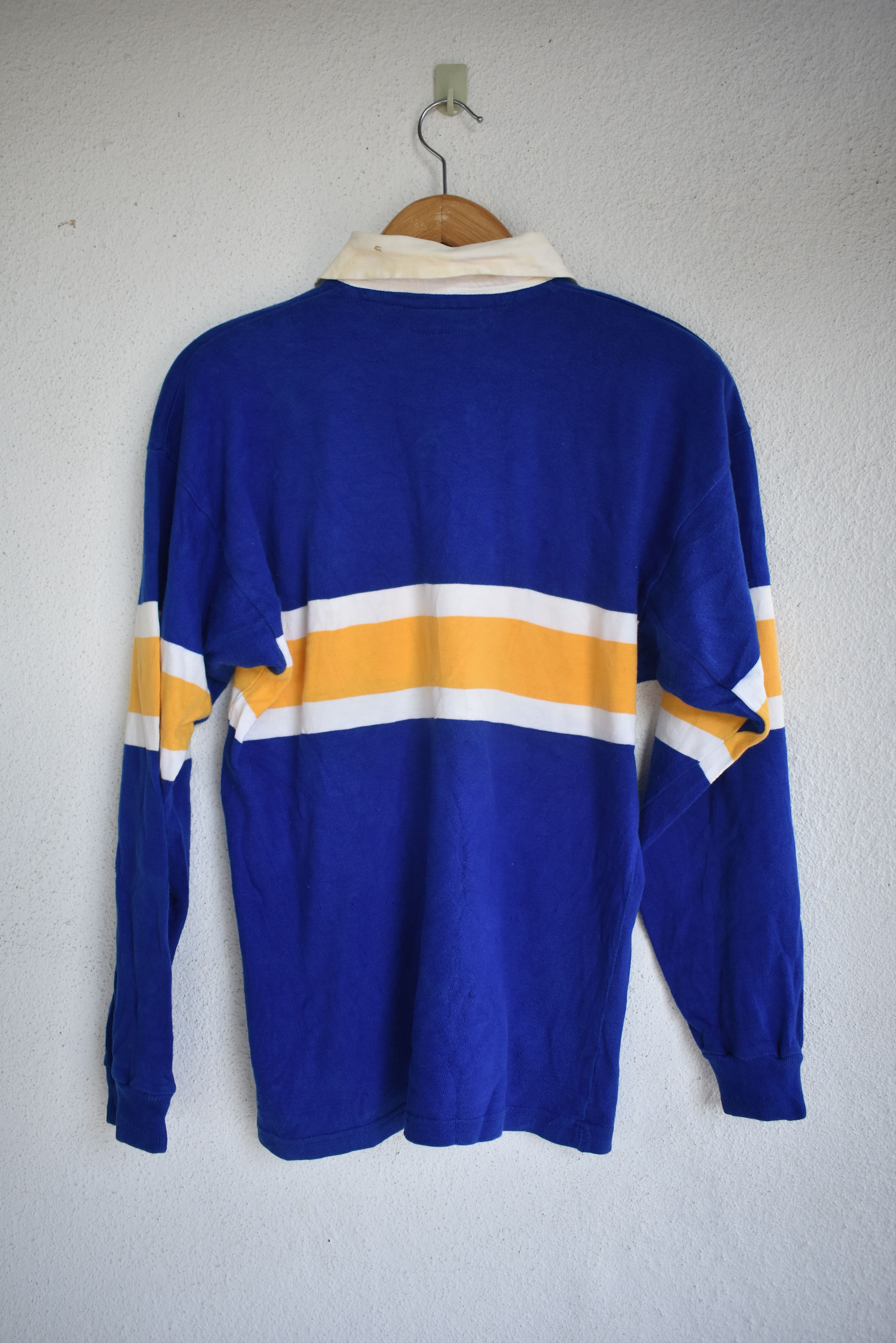 Vintage A099 Vintage 80s HALBRO Rugby Britain Sweatshirt Sportwear Size US M / EU 48-50 / 2 - 6 Thumbnail