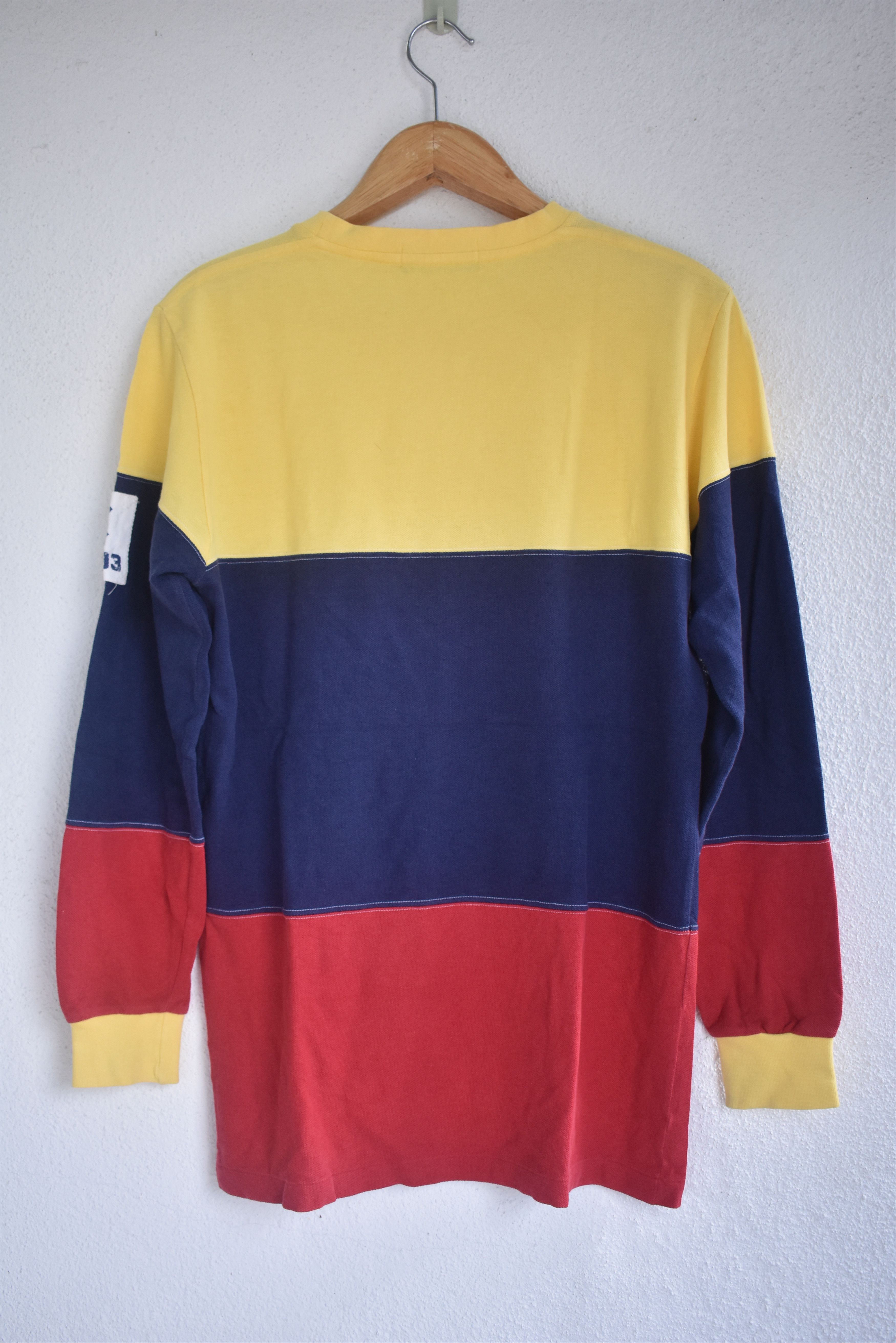 Polo Ralph Lauren × Vintage A095 VINTAGE POLO RALPH LAURENT MULTICOLOUR STRIPE Size US M / EU 48-50 / 2 - 5 Thumbnail