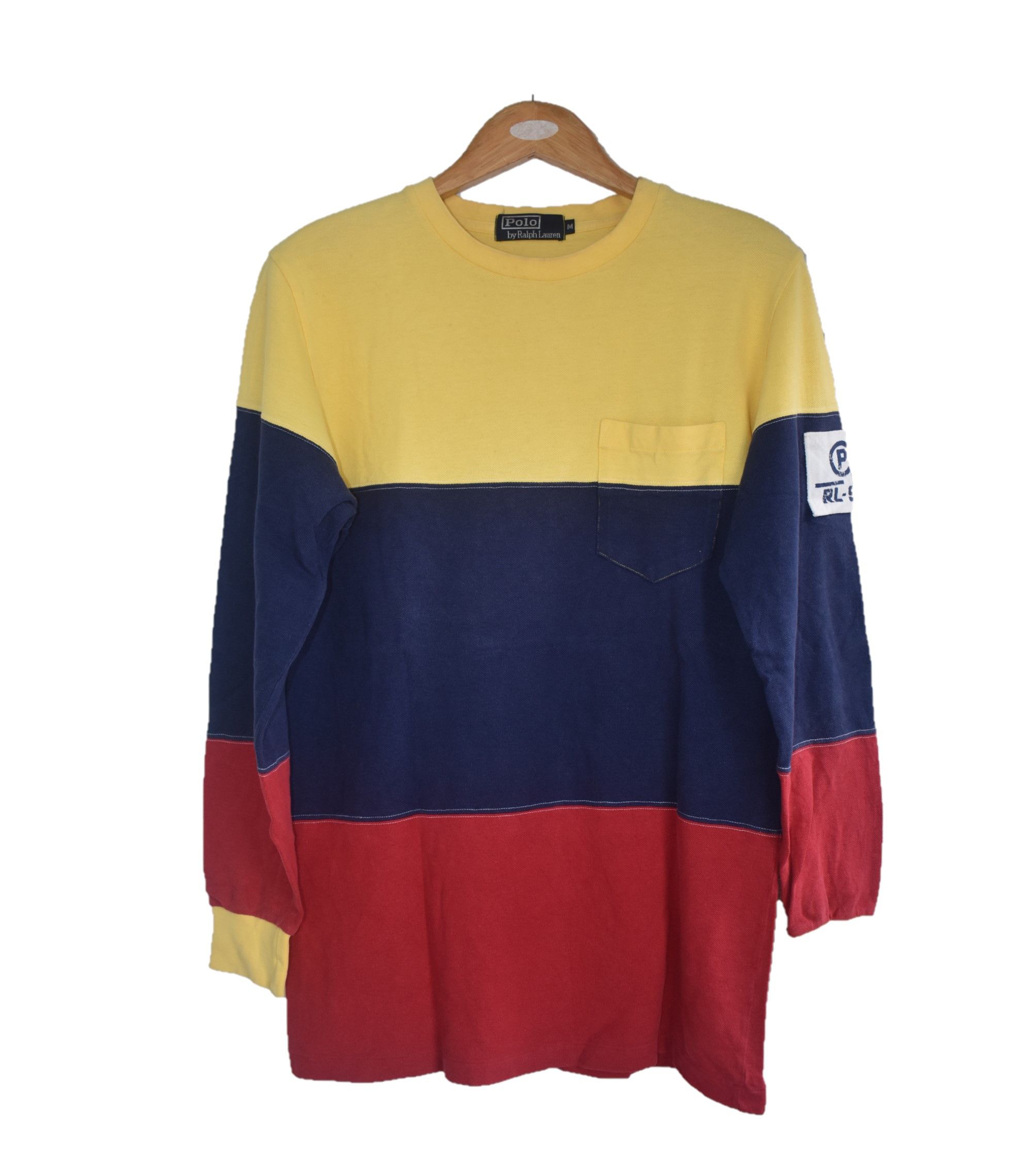 Polo Ralph Lauren × Vintage A095 VINTAGE POLO RALPH LAURENT MULTICOLOUR STRIPE Size US M / EU 48-50 / 2 - 1 Thumbnail