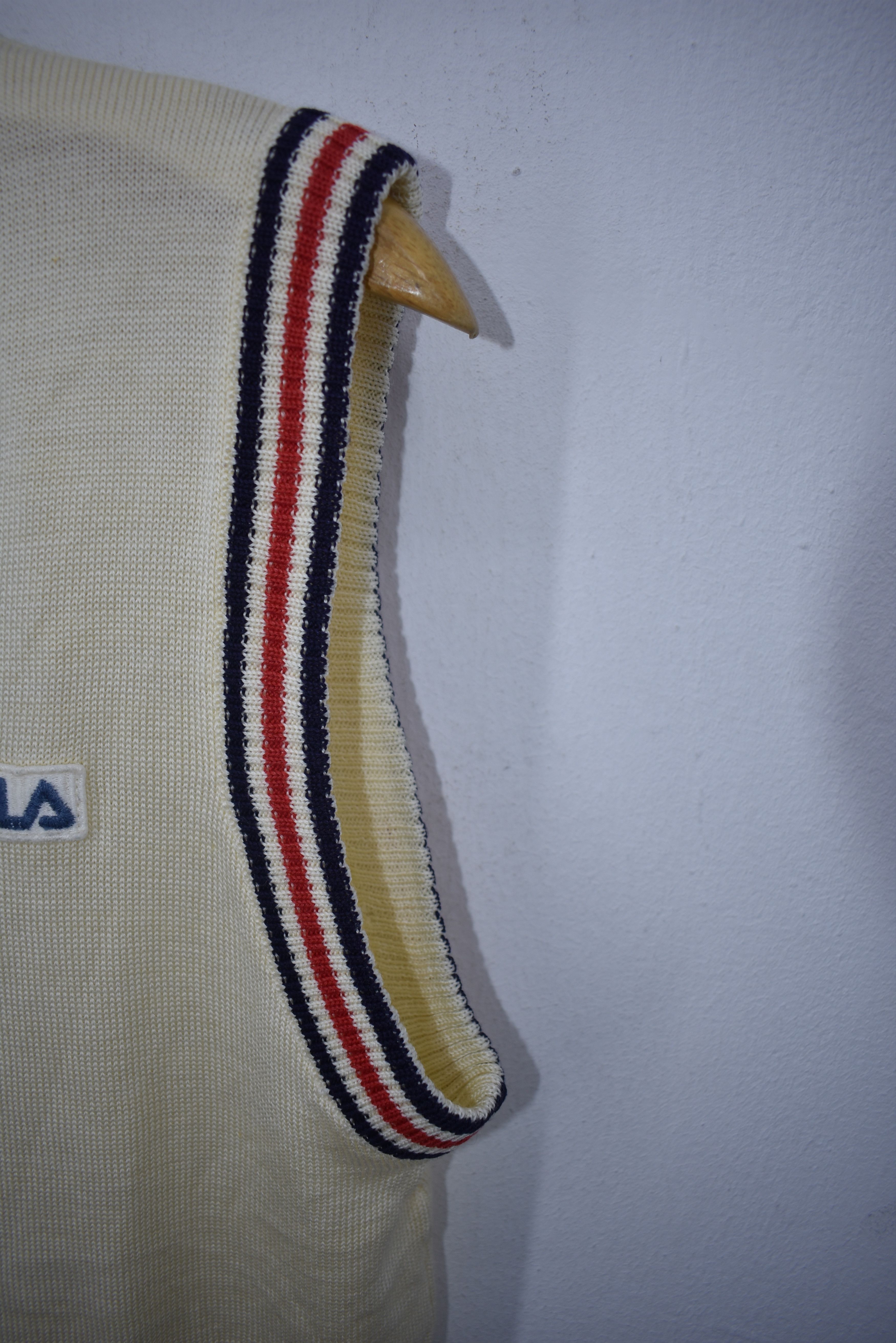 Fila × Vintage A094 Vintage Fila Vest Cardigan Size US S / EU 44-46 / 1 - 6 Thumbnail