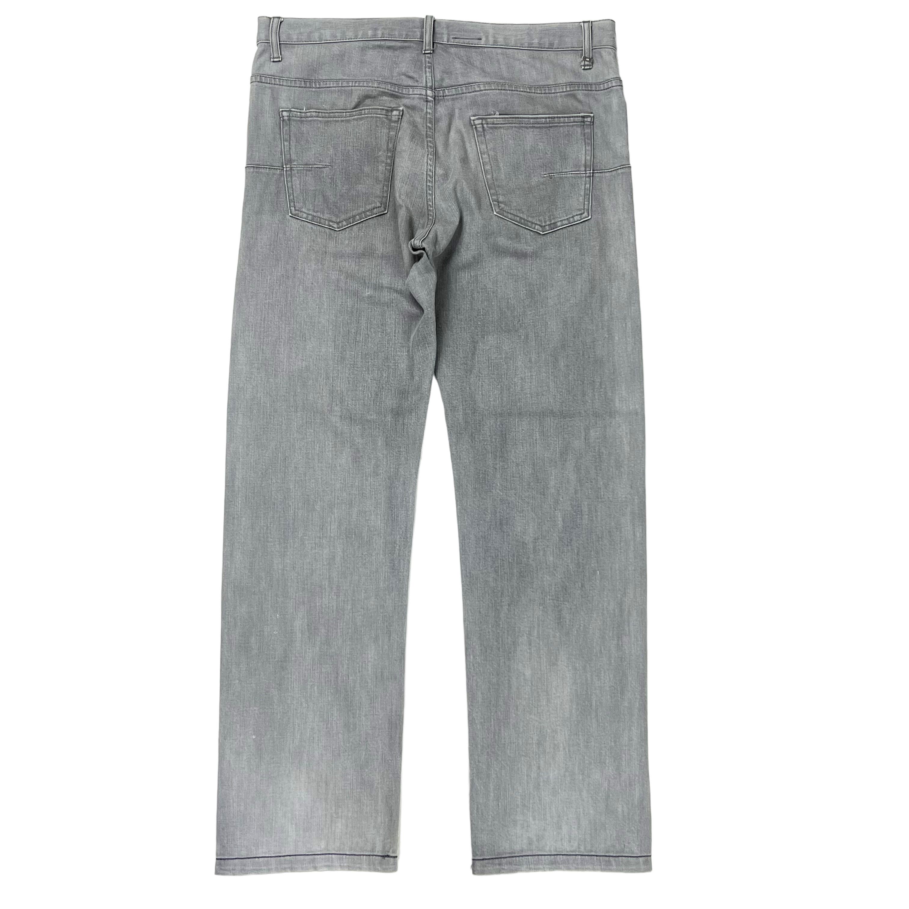 Dior Hedi Slimane Gray Denim Size US 34 / EU 50 - 2 Thumbnail