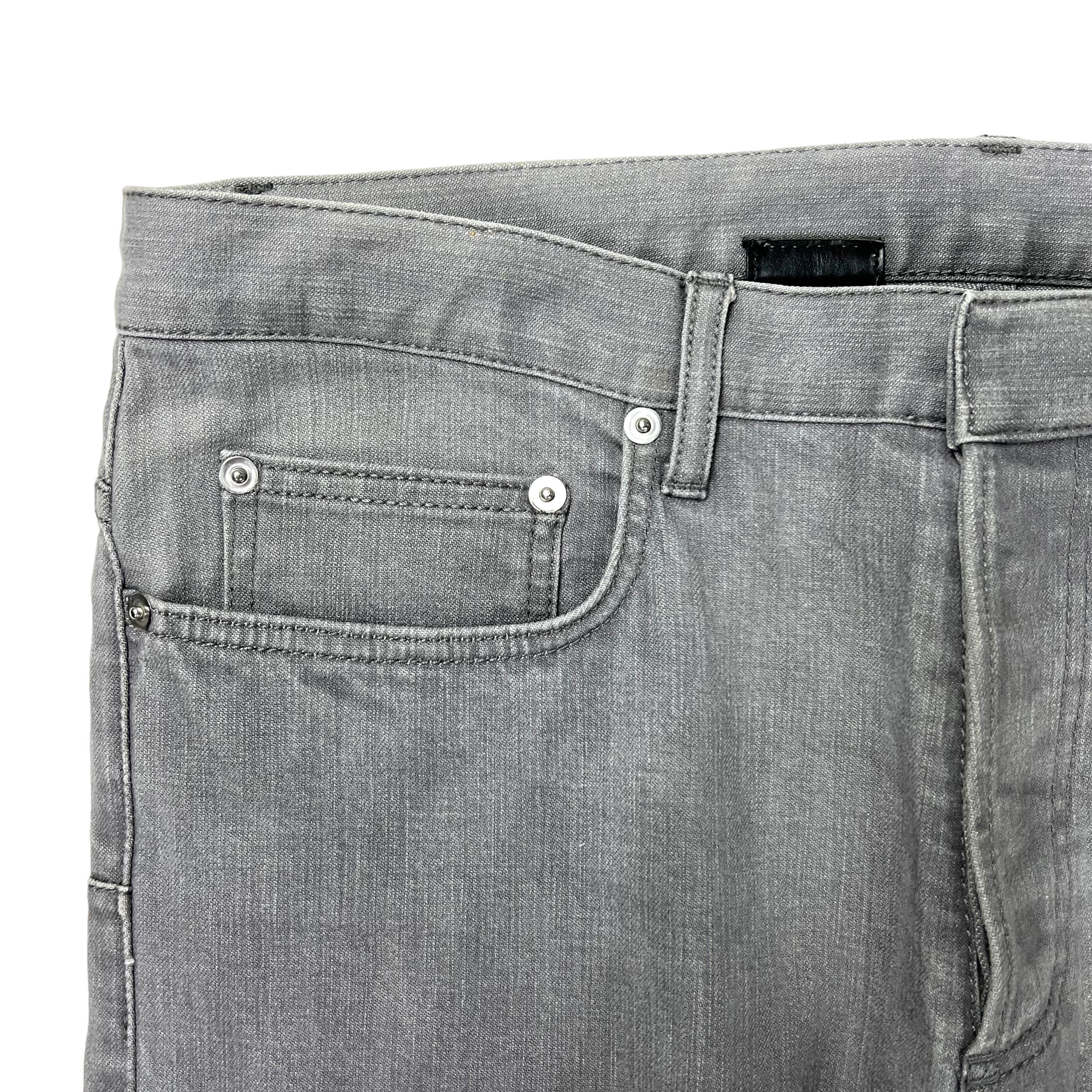 Dior Hedi Slimane Gray Denim Size US 34 / EU 50 - 6 Thumbnail