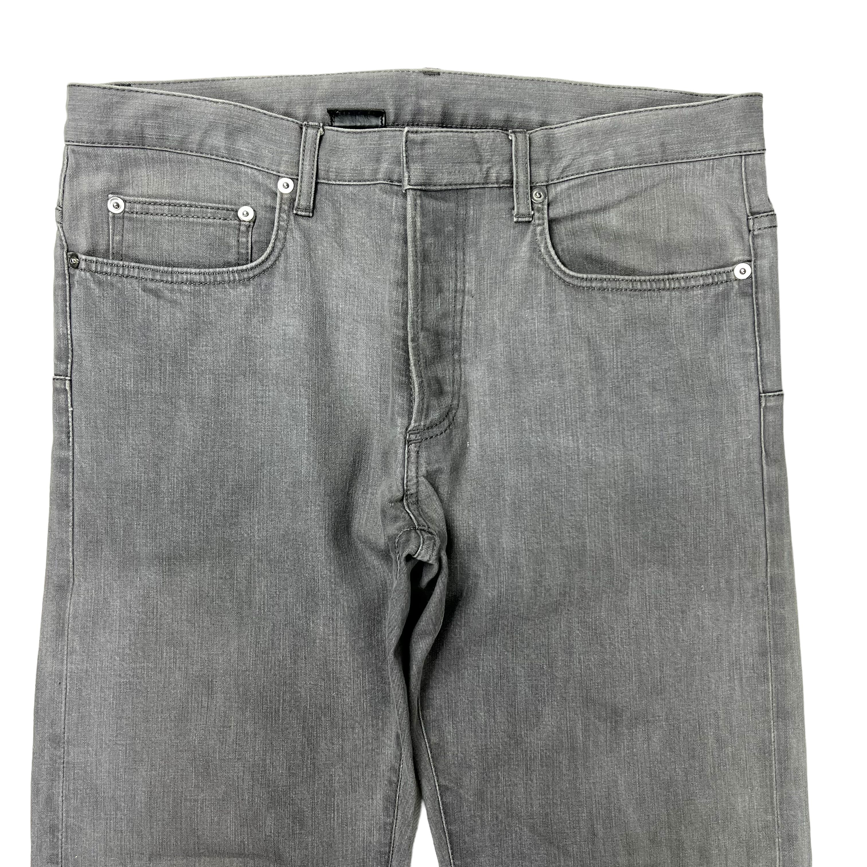 Dior Hedi Slimane Gray Denim Size US 34 / EU 50 - 3 Thumbnail