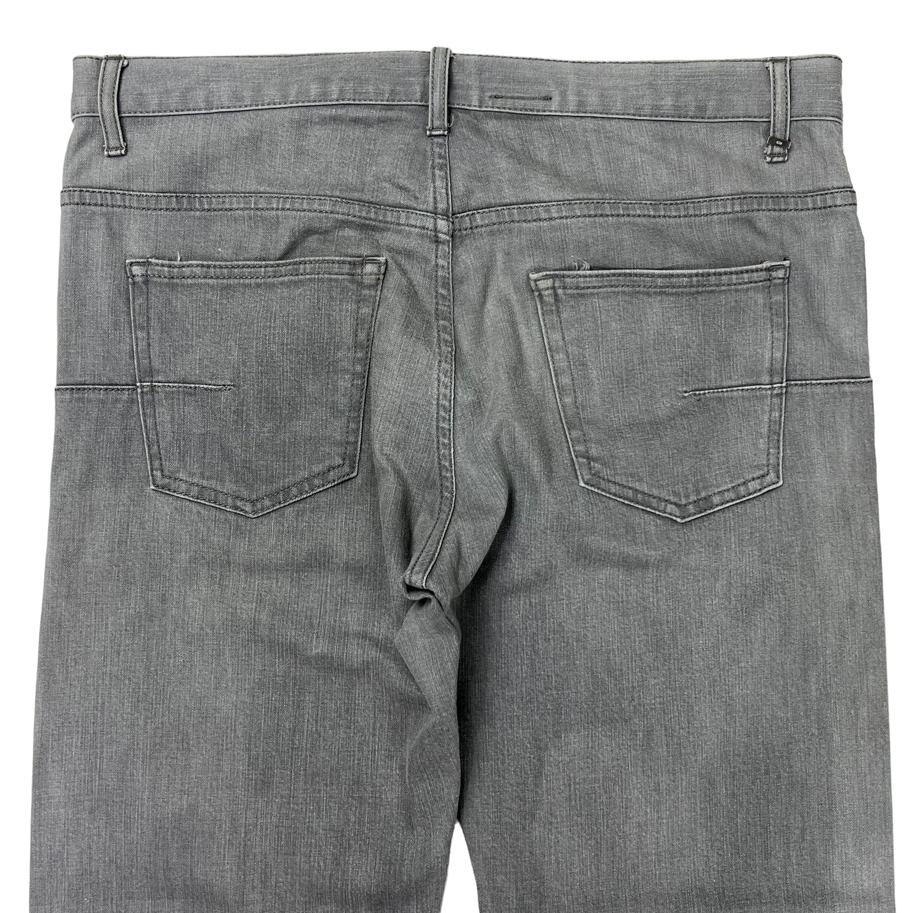Dior Hedi Slimane Gray Denim Size US 34 / EU 50 - 4 Thumbnail