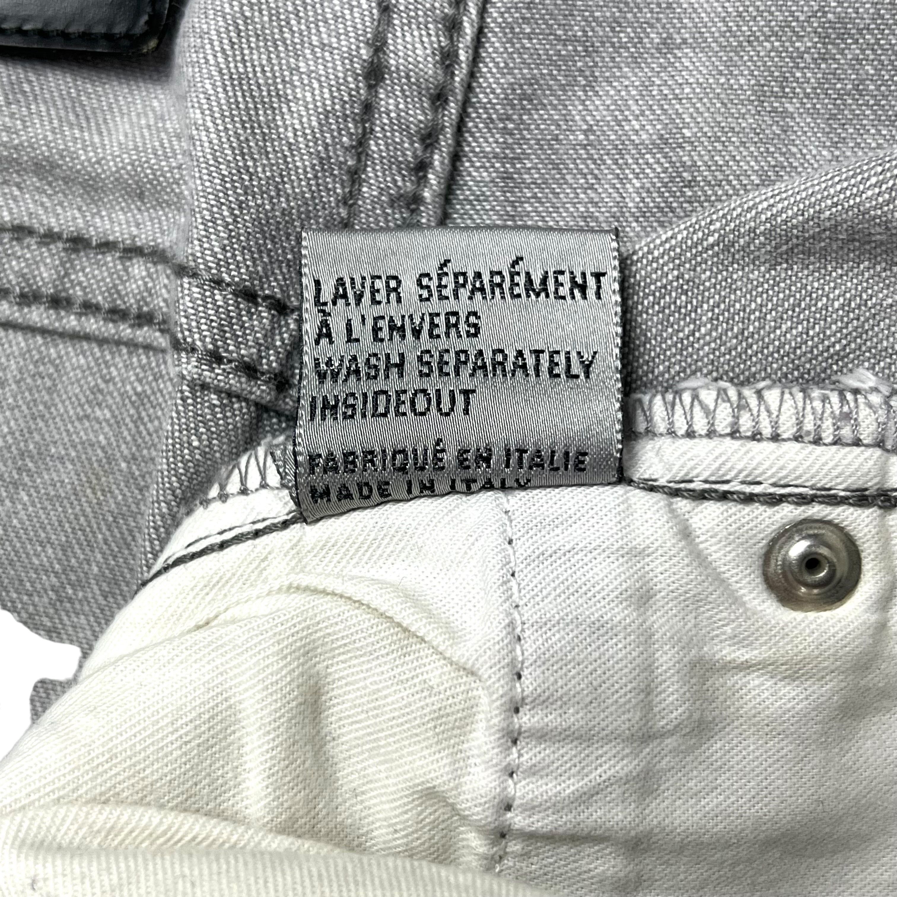 Dior Hedi Slimane Gray Denim Size US 34 / EU 50 - 10 Thumbnail