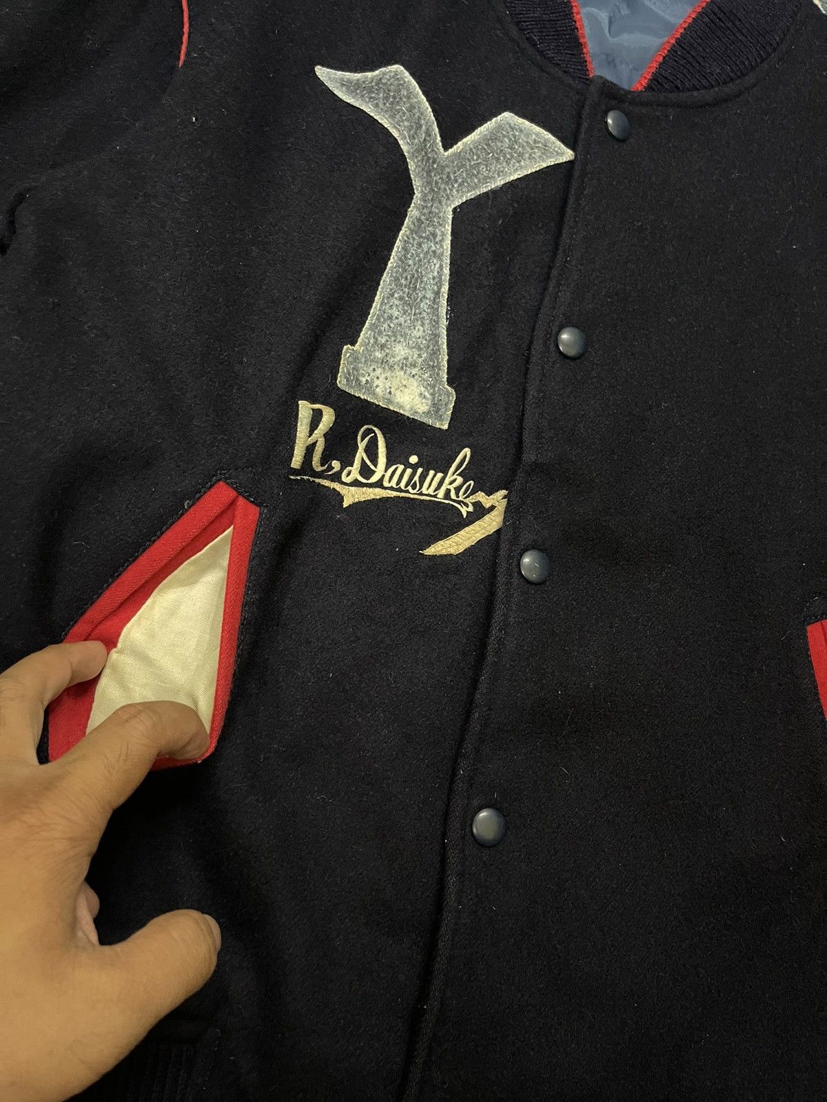 Vintage VINTAGE R,DAISUKE WOOL VARSITY JACKET Size US L / EU 52-54 / 3 - 6 Thumbnail
