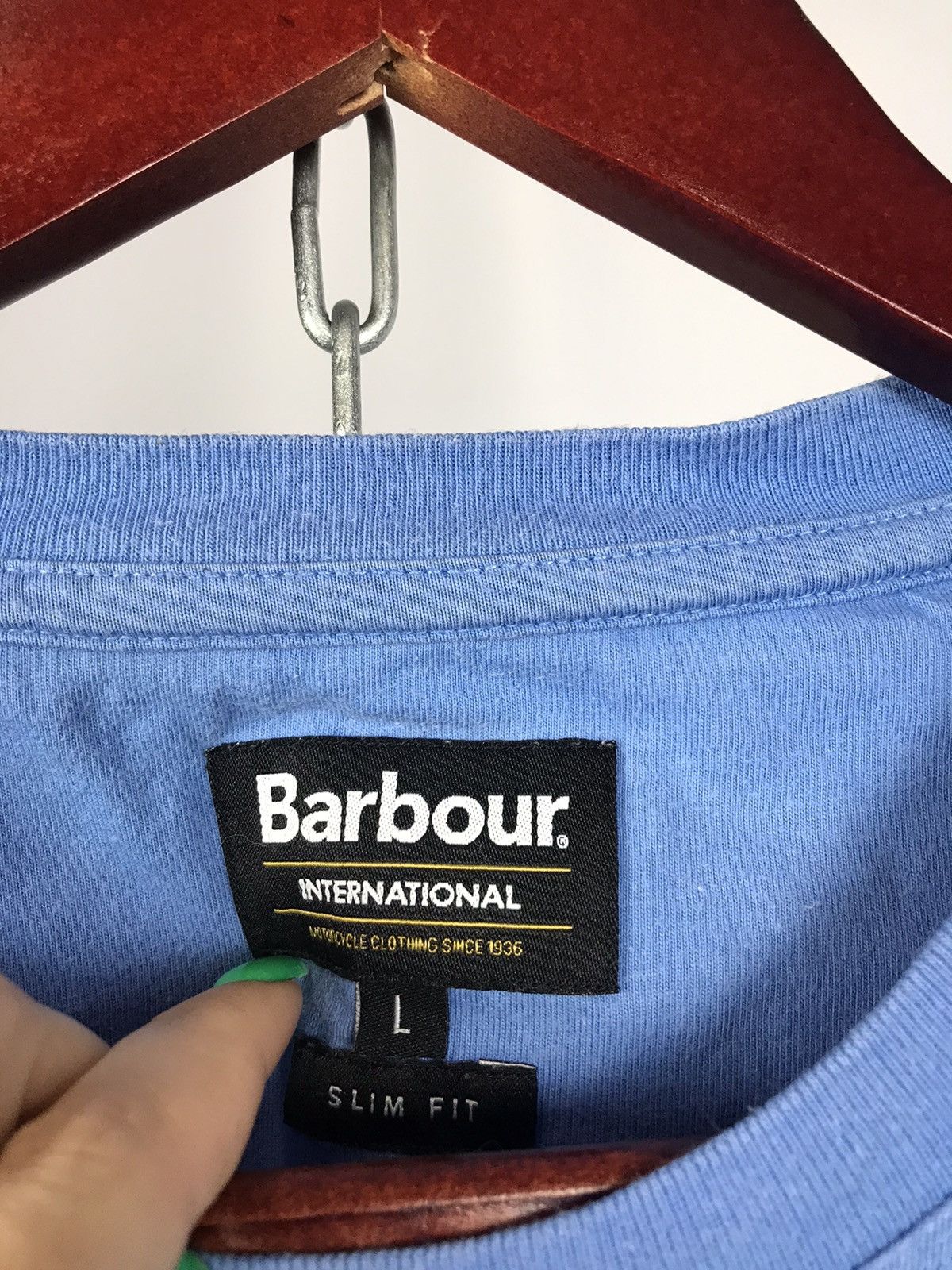 Barbour Barbour International casual streetwear tee Size US L / EU 52-54 / 3 - 3 Thumbnail