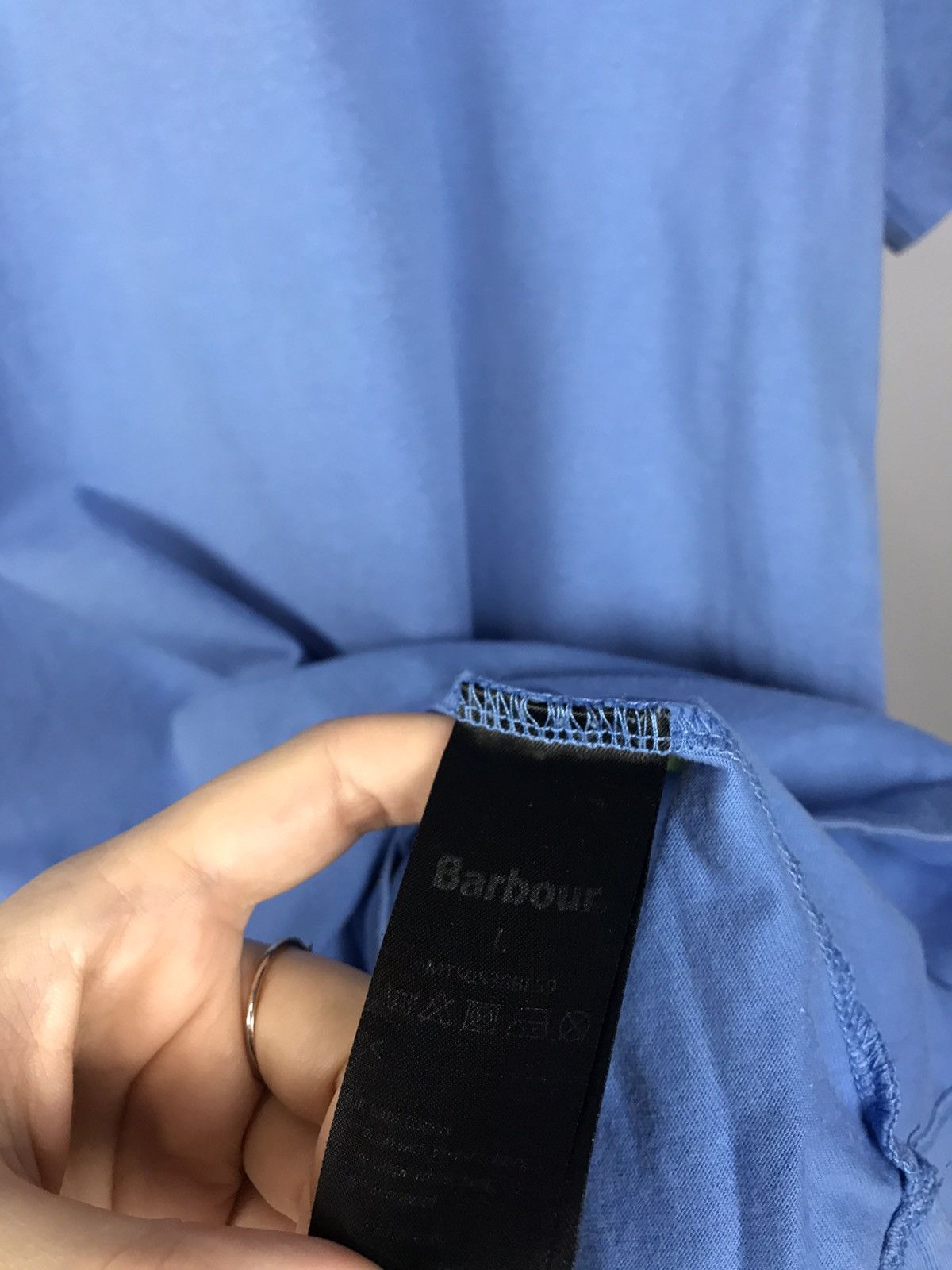 Barbour Barbour International casual streetwear tee Size US L / EU 52-54 / 3 - 4 Thumbnail