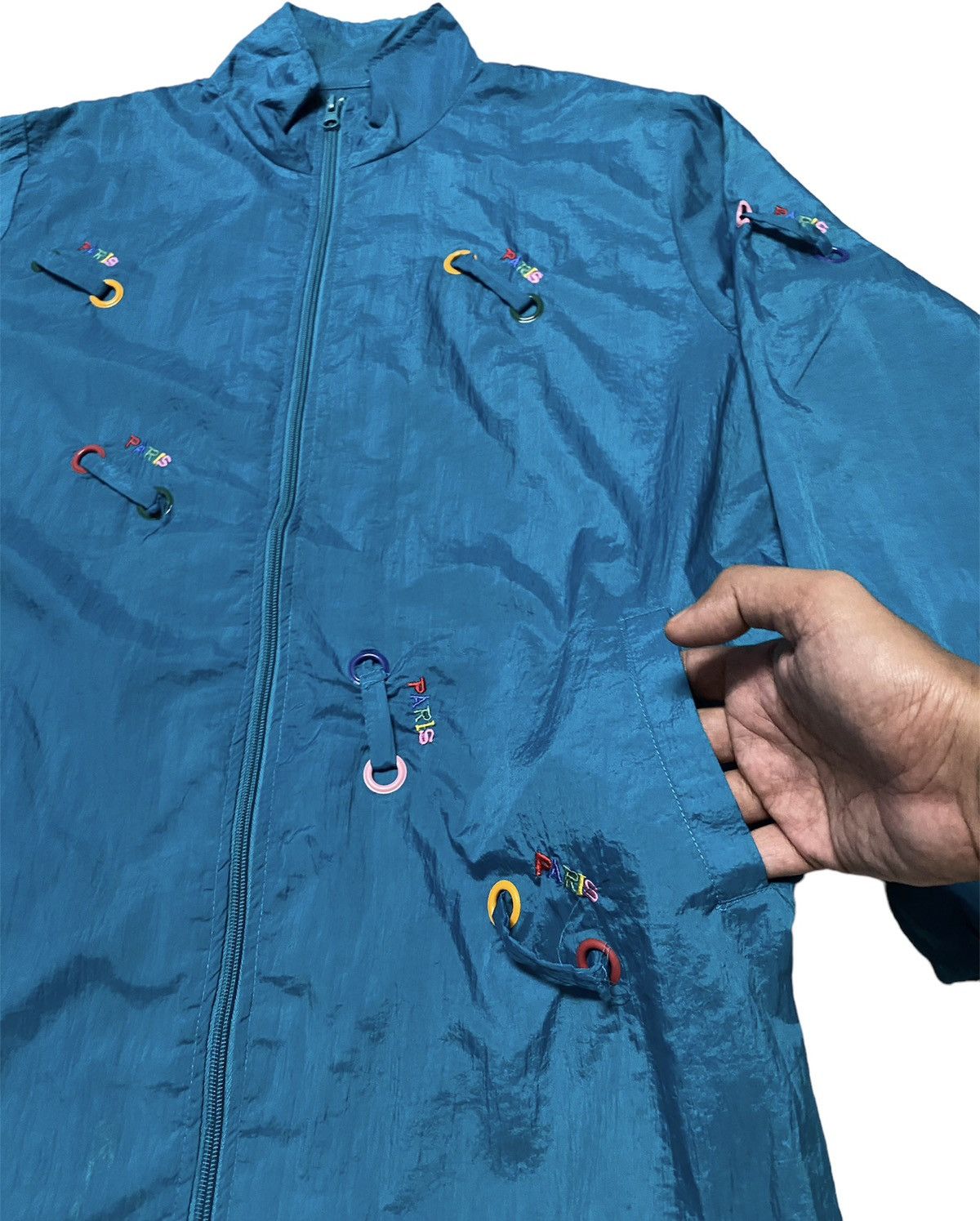 Japanese Brand Japanese Brand Designer Chicfleur Bondage Windbreaker Size US L / EU 52-54 / 3 - 7 Thumbnail