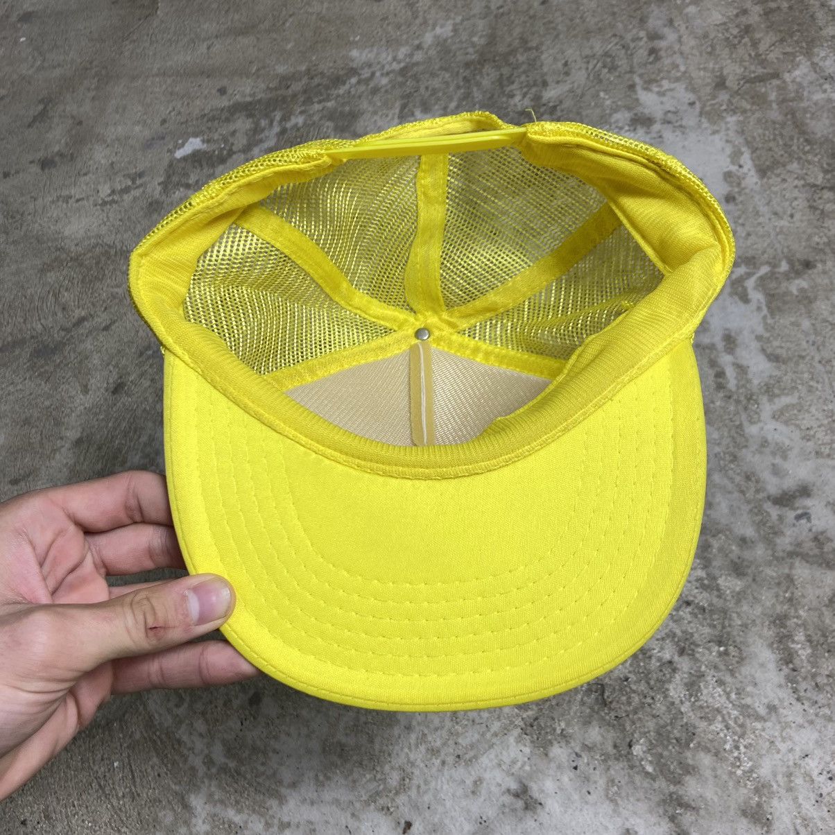 Vintage APHEX TWIN TRUCKER CAP - № 4232 Size ONE SIZE - 5 Thumbnail