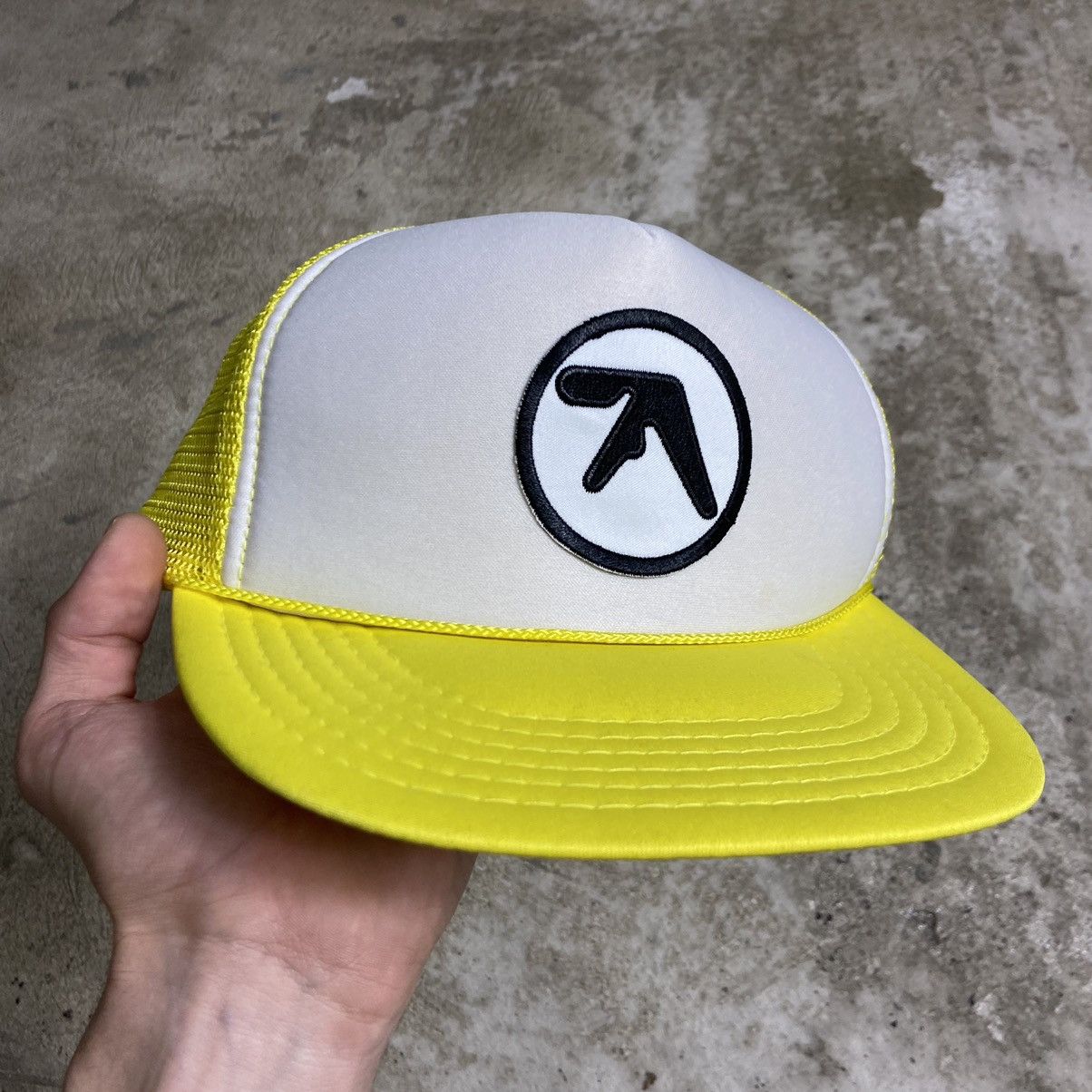 Vintage APHEX TWIN TRUCKER CAP - № 4232 Size ONE SIZE - 2 Thumbnail