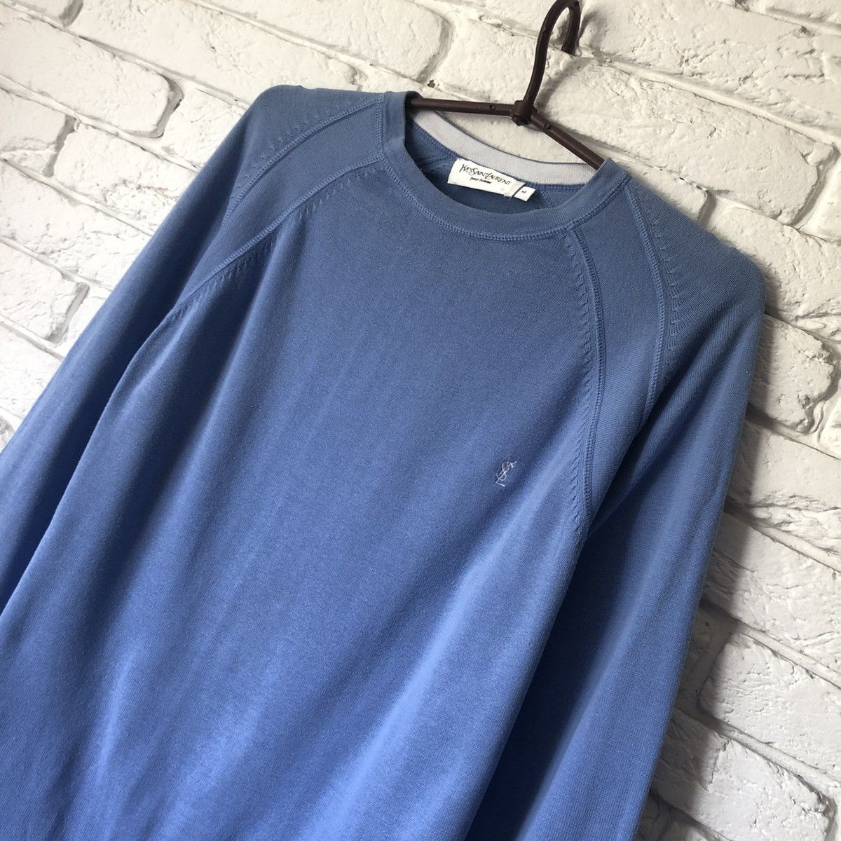 Vintage Yves Saint Laurent vintage sweater Size US M / EU 48-50 / 2 - 2 Thumbnail
