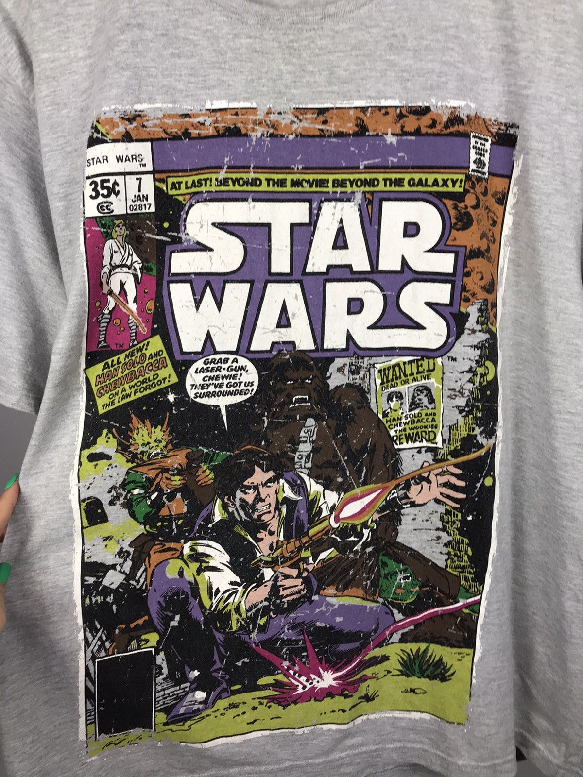 Star Wars Star Wars 2013 vintage cult movie tee Size US XL / EU 56 / 4 - 5 Thumbnail